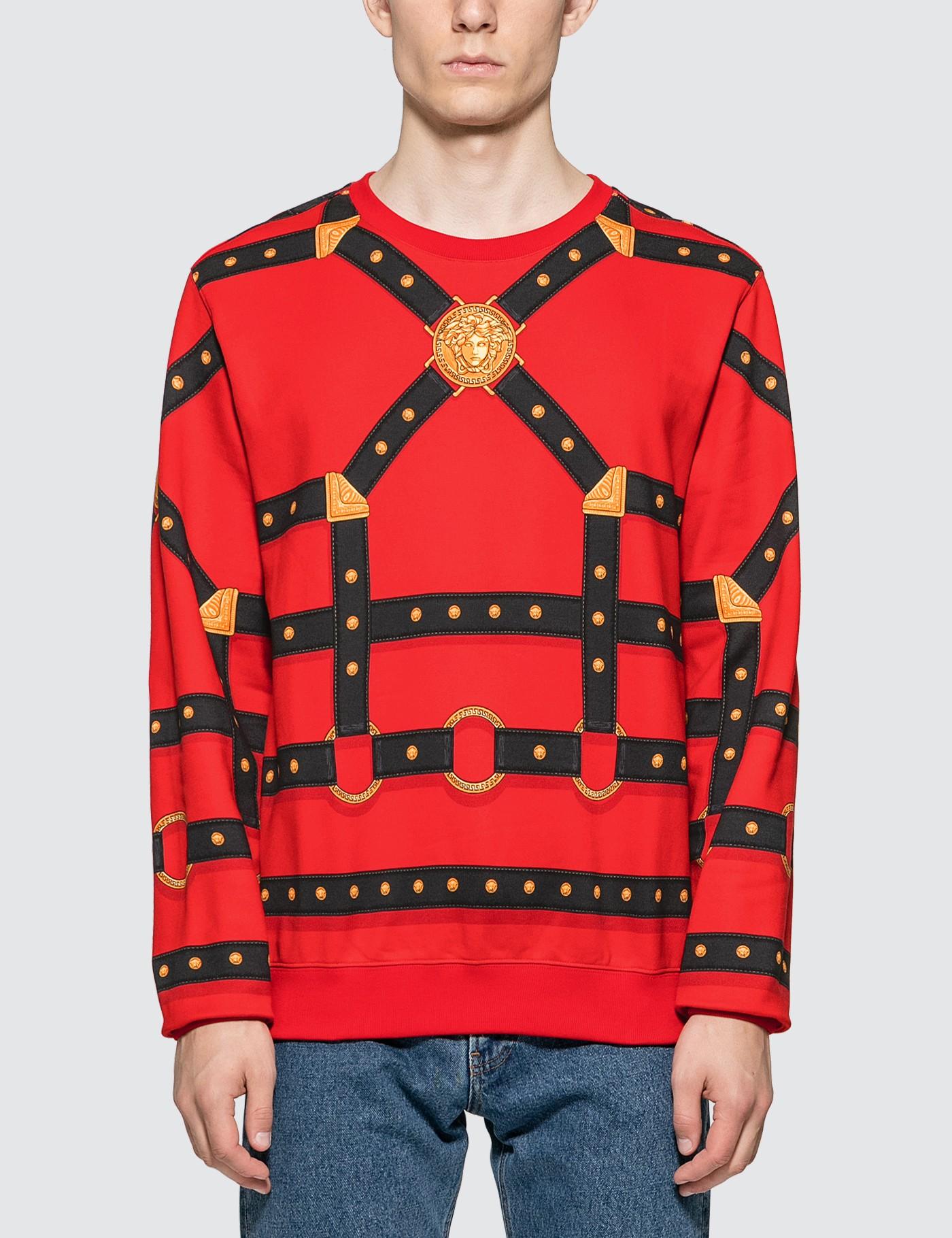Red Versace Sweatshirt Outlet Shop, UP TO 55% OFF | www.apmusicales.com