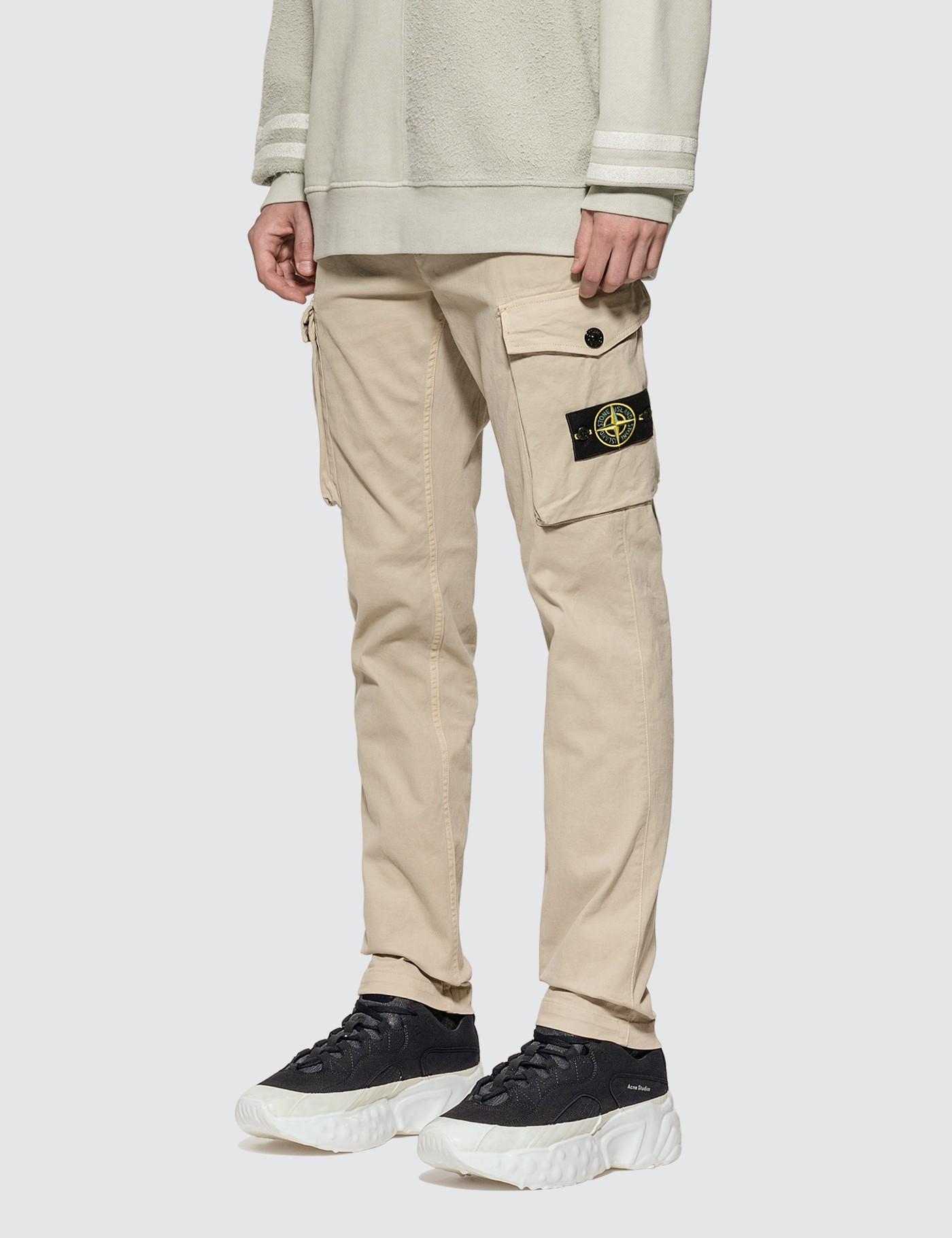 stone island slim fit cargo