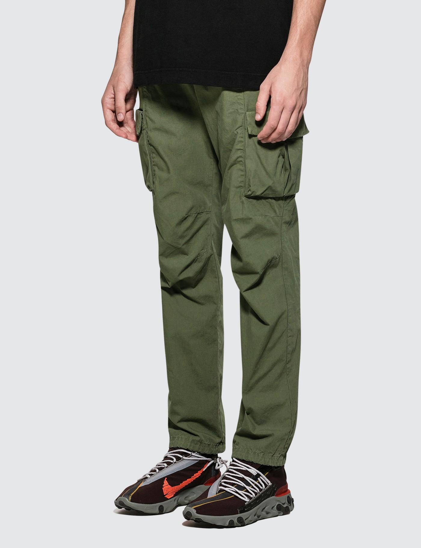 john elliott herringbone cargo pants