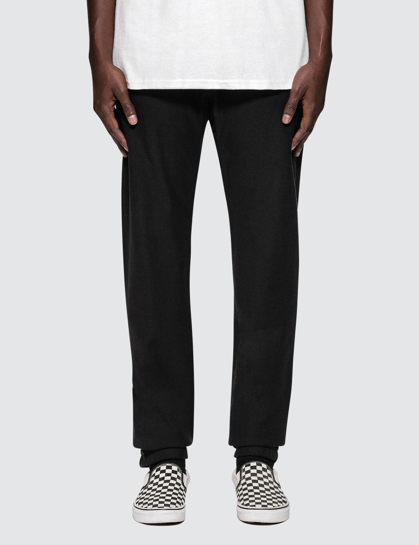 beams x champion straight hem pants