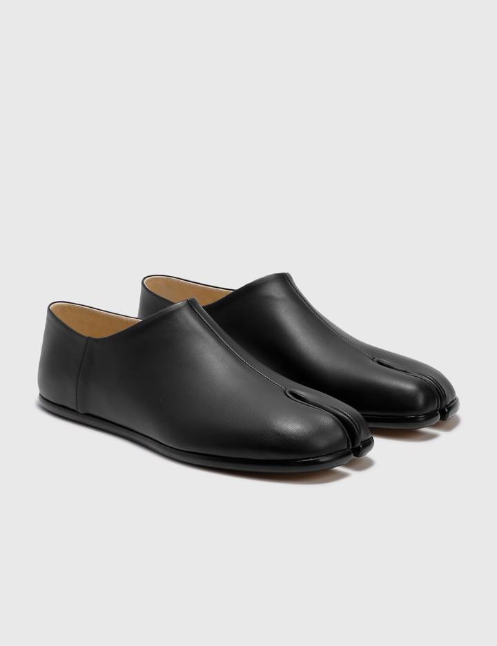 Maison Margiela Leather Tabi Slip-on Shoes in Black for Men - Save 