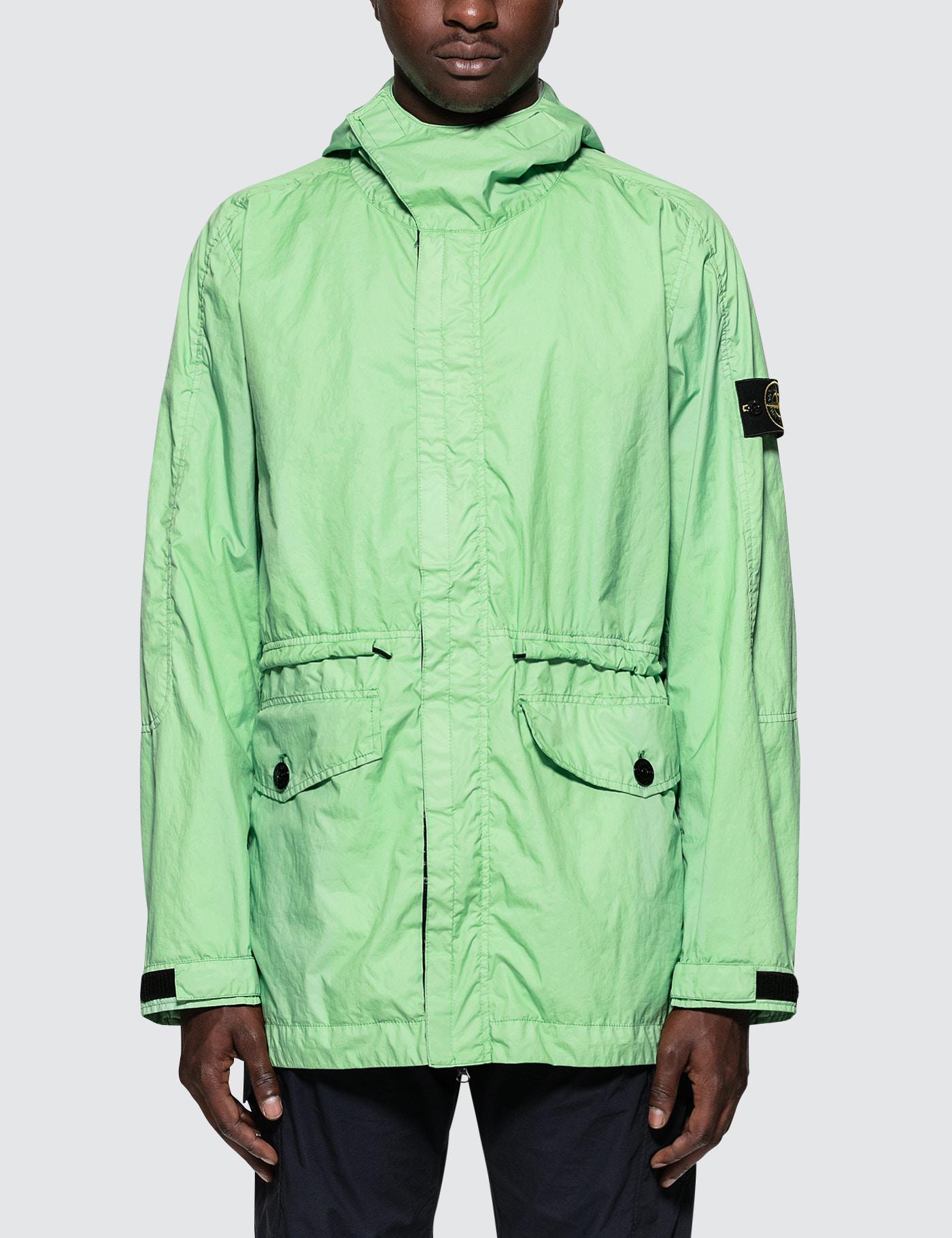Stone Island Synthetic Membrana Tc Jacket in Green for Men - Lyst