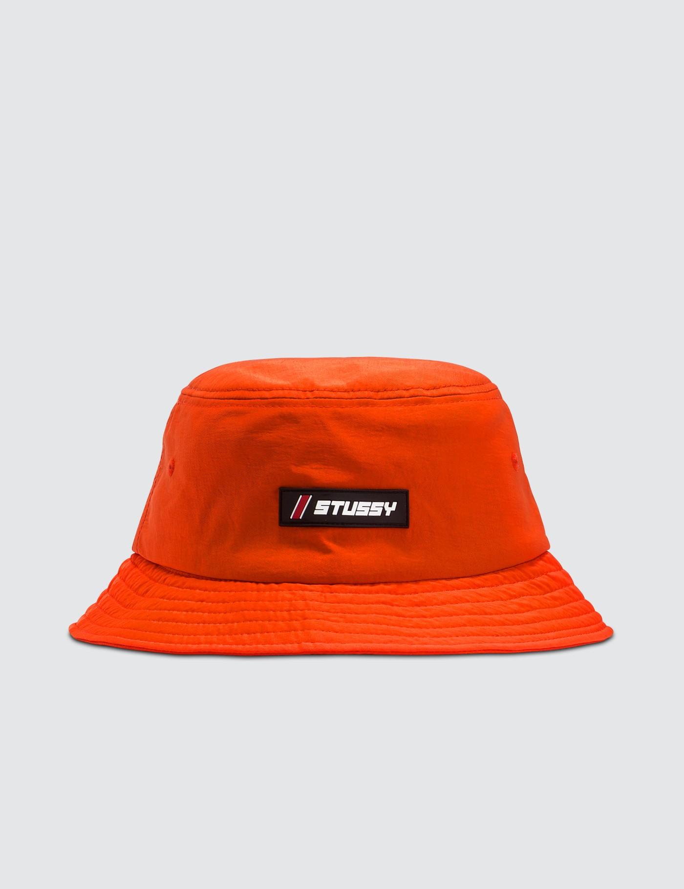 stussy nylon bucket hat