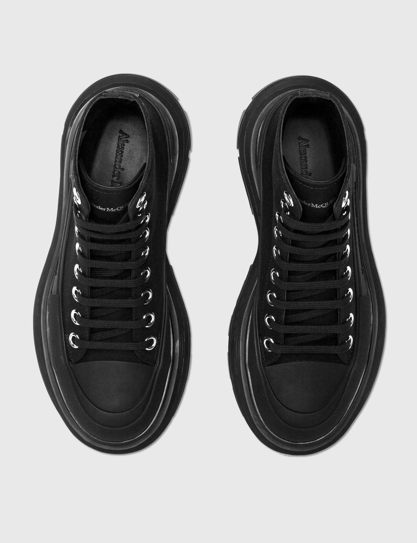 tread slick high top sneaker
