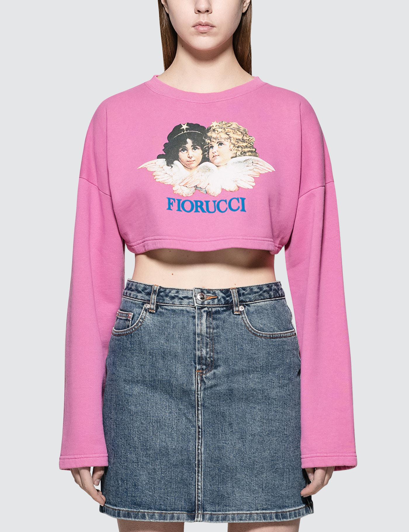 fiorucci pink sweatshirt