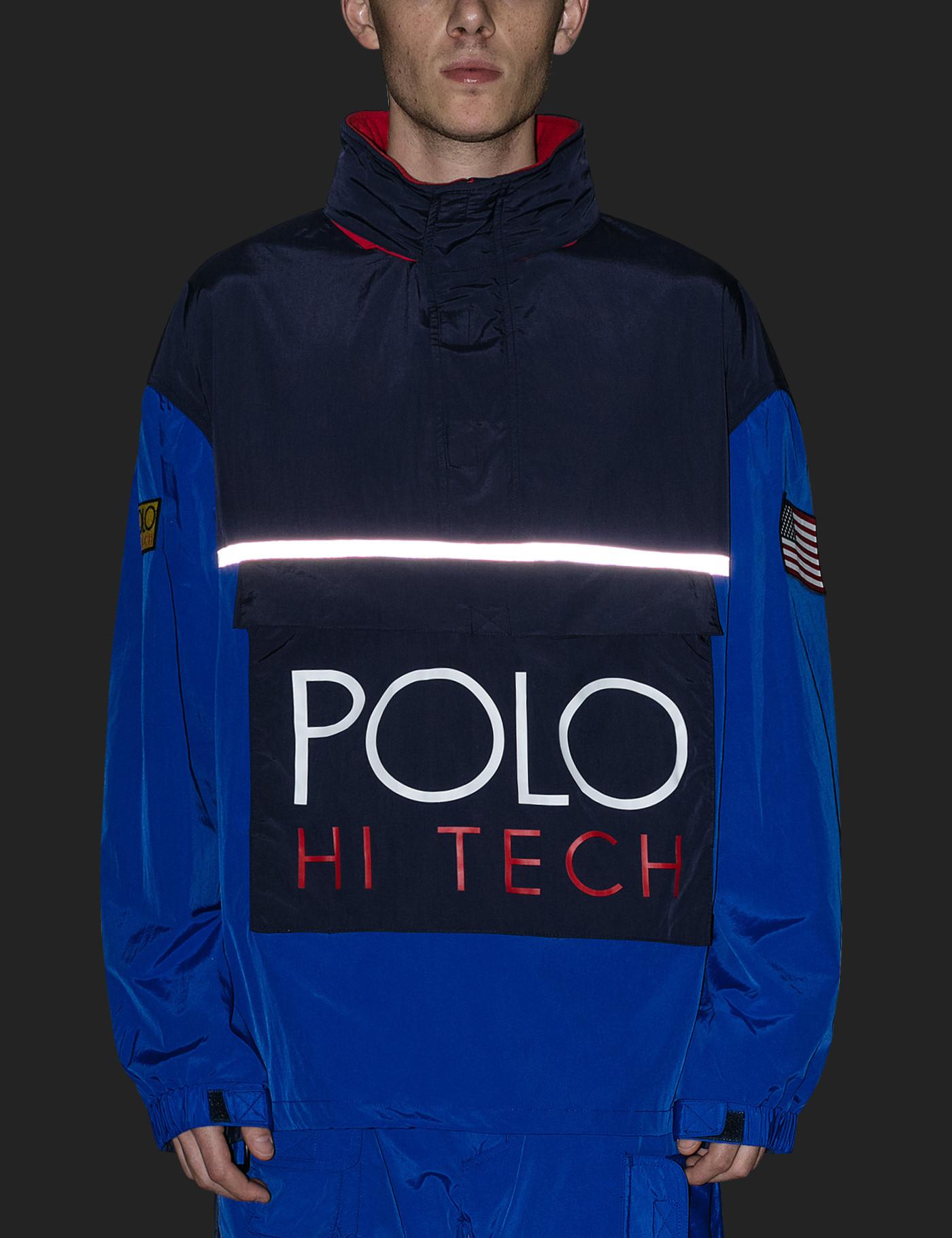 polo hi tech fleece
