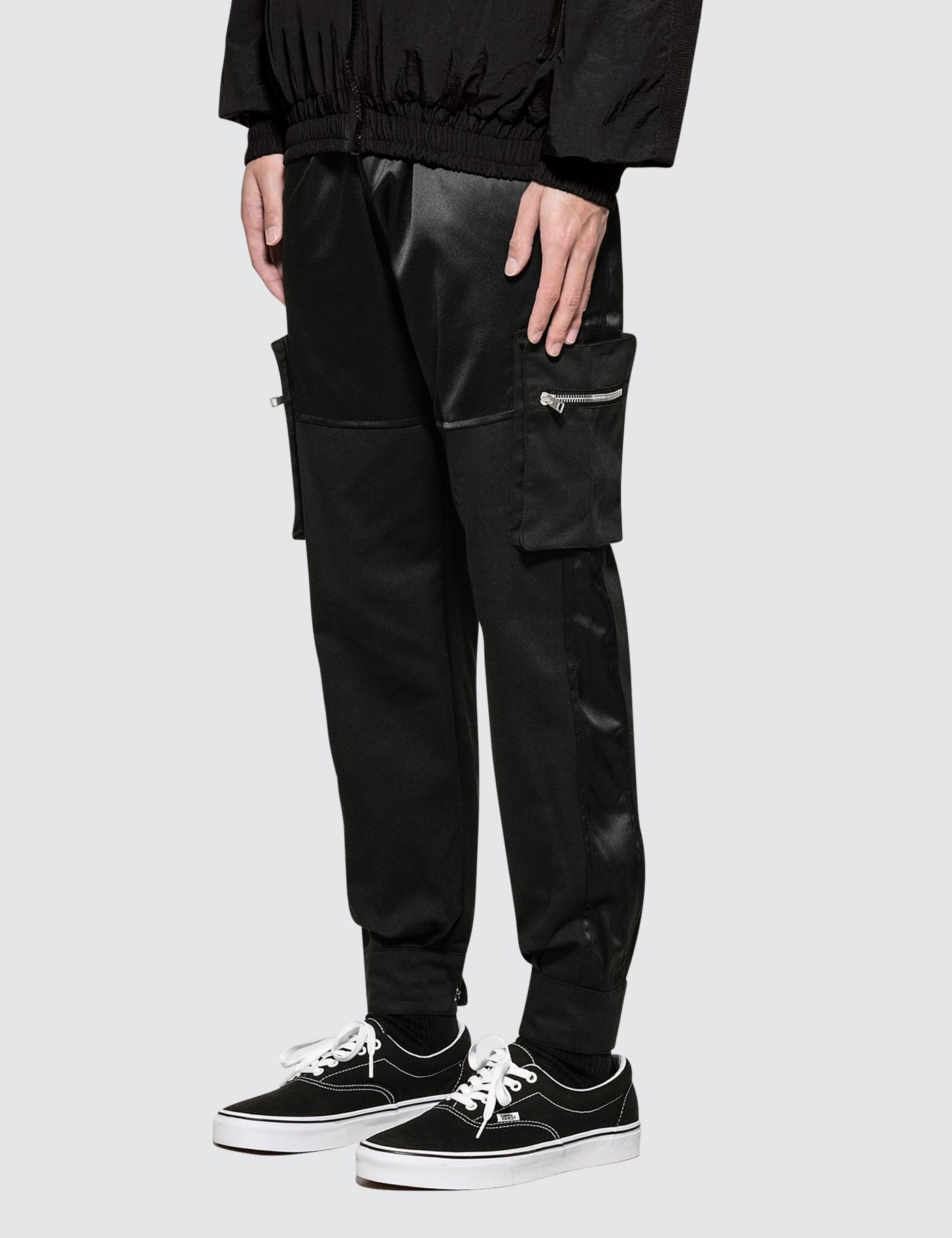 black military pants mens