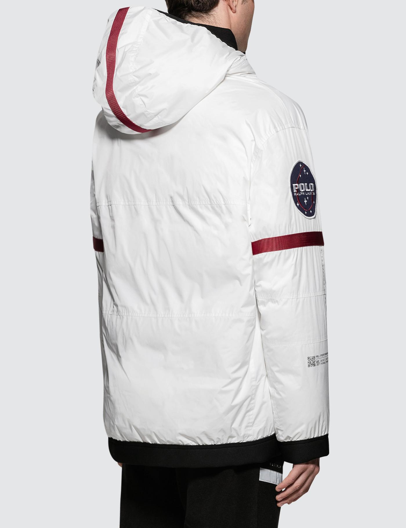 Ralph Lauren Neoprene Polo 11 Heated Jacket in White for Men - Lyst