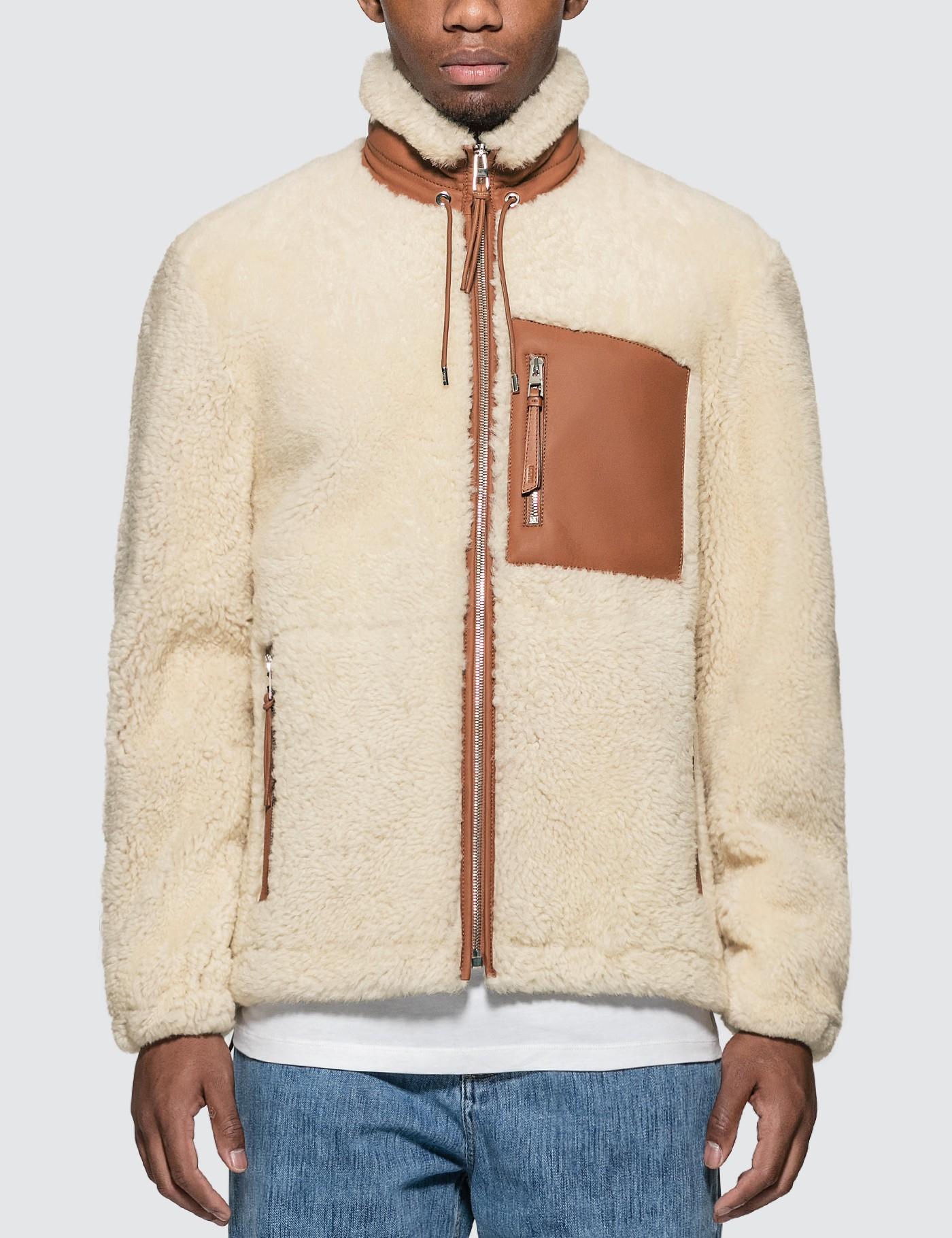 loewe shearling jacket