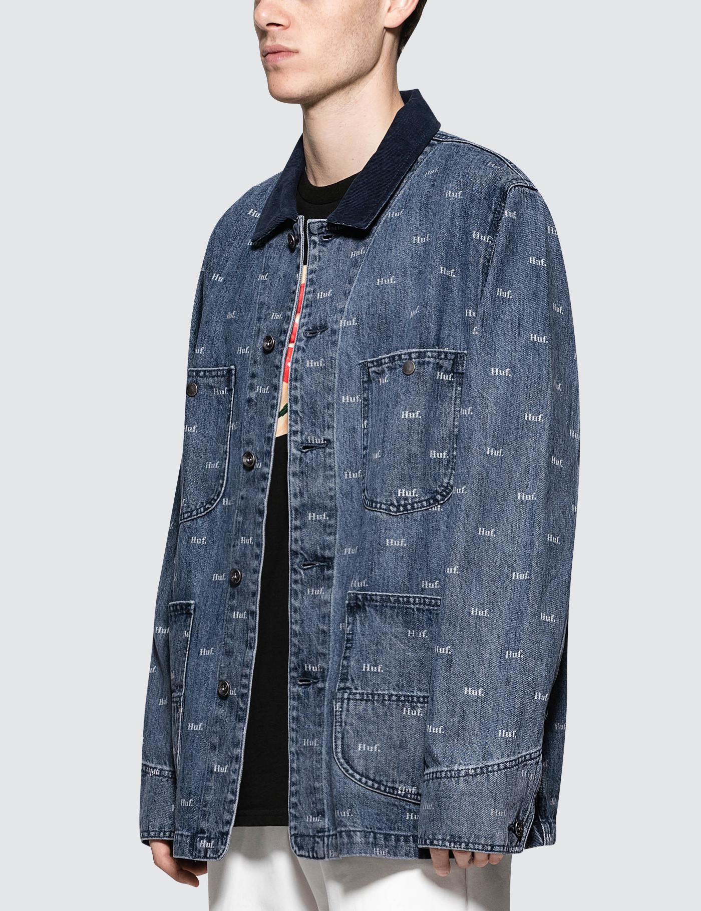 huf domestic denim jacket