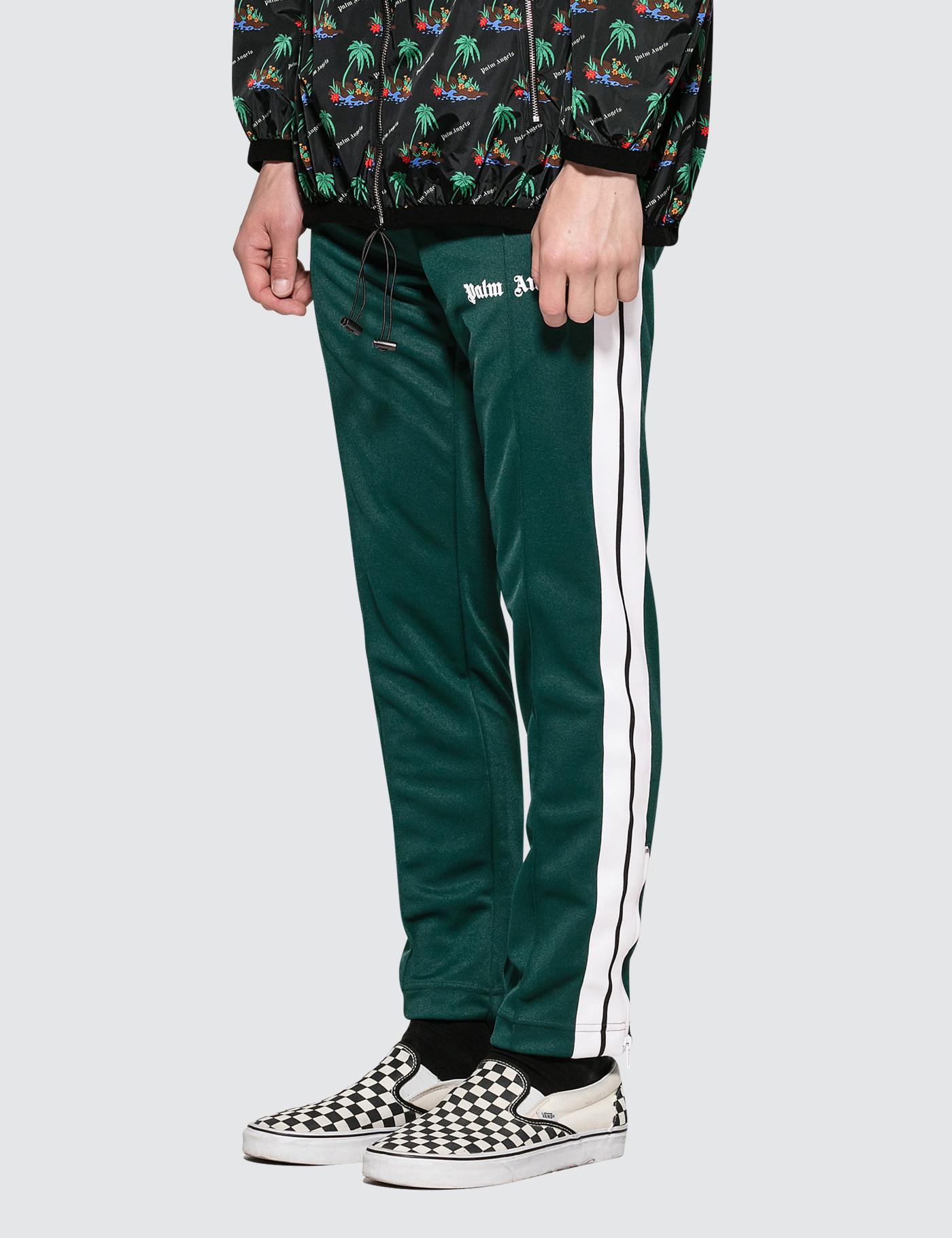 palm angels slim fit track pants