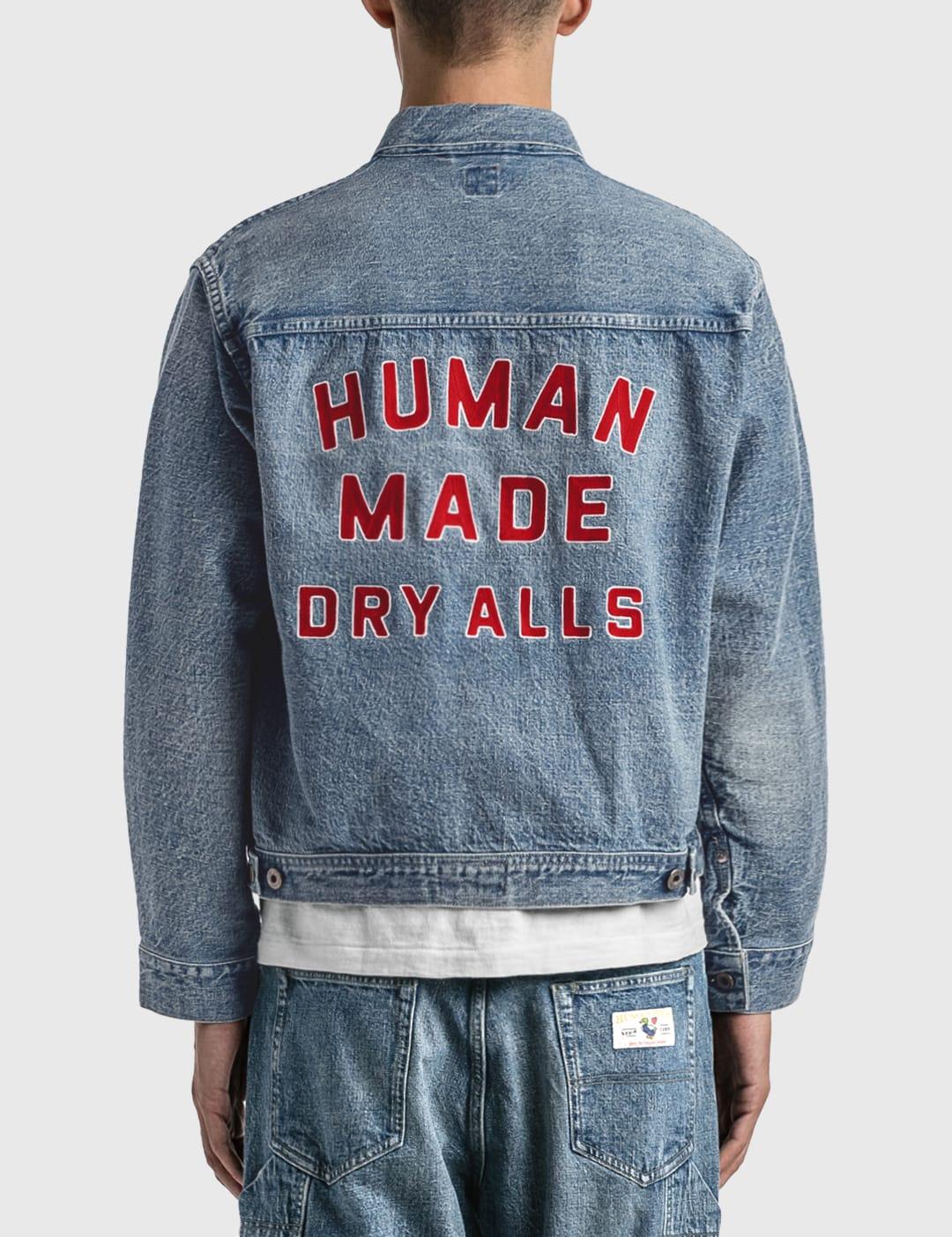 Human Made Denim Work Jacket in Blue for Men | Lyst
