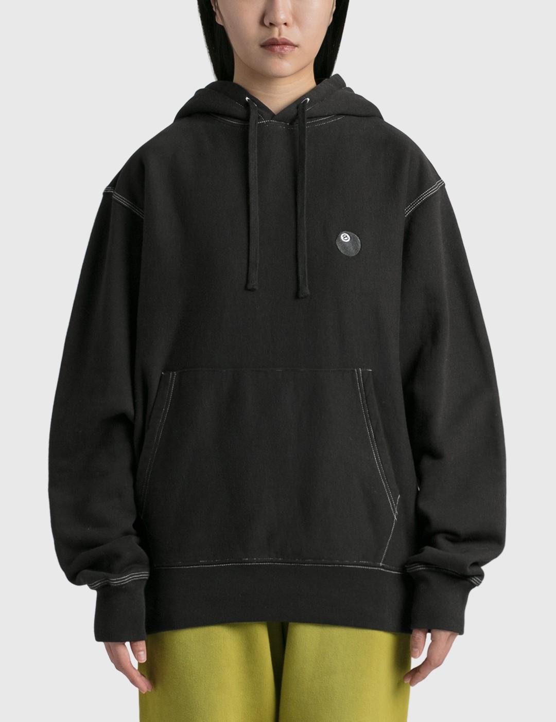 Stussy 8 Ball Embroidered Hoodie in Gray | Lyst