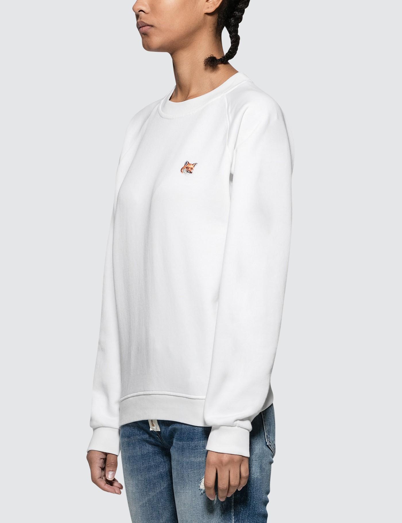 white fox sweatshirt