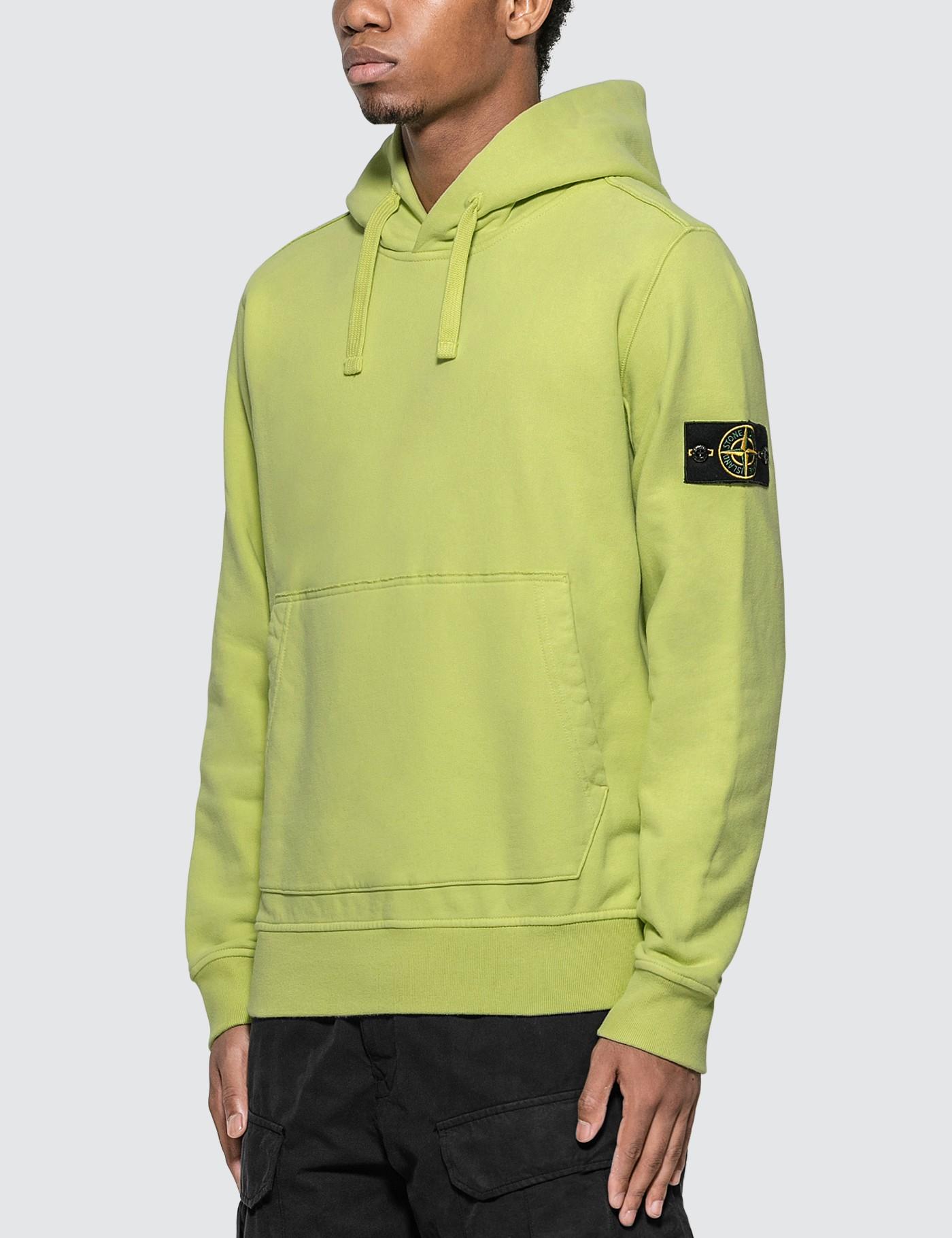 stone island patch sweatshirt