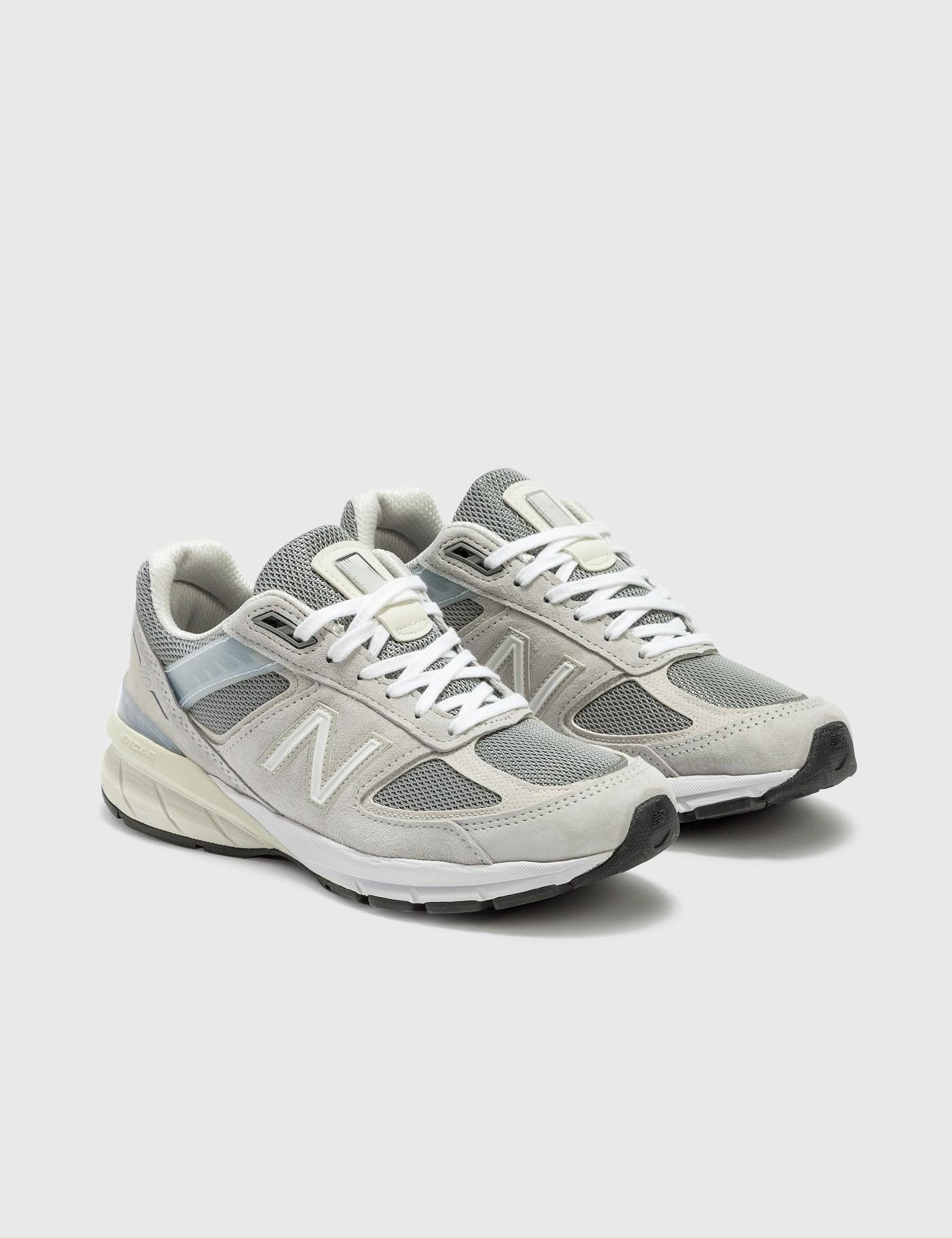 New Balance Suede 990v5 in White - Lyst