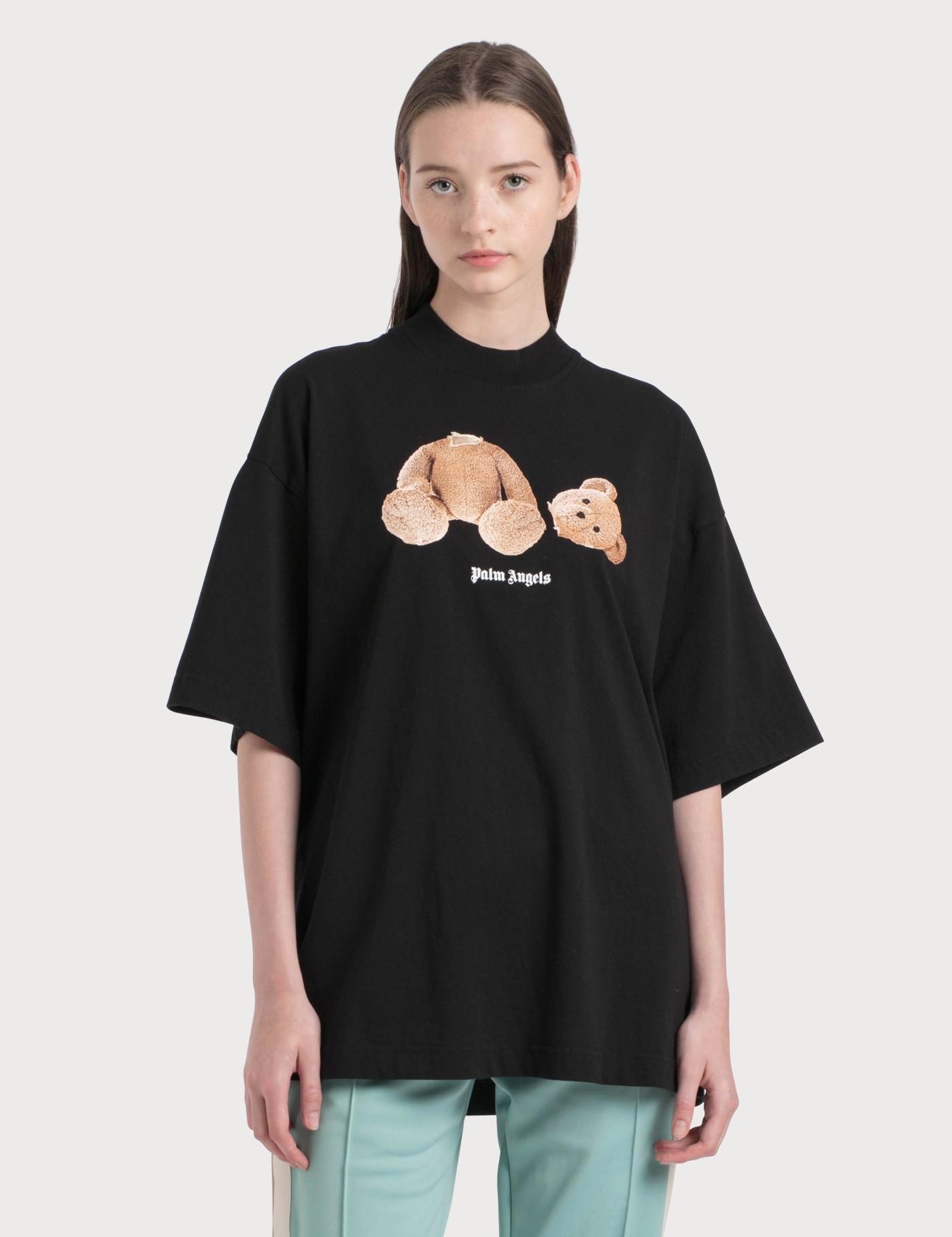 palm angels teddy bear shirt women's