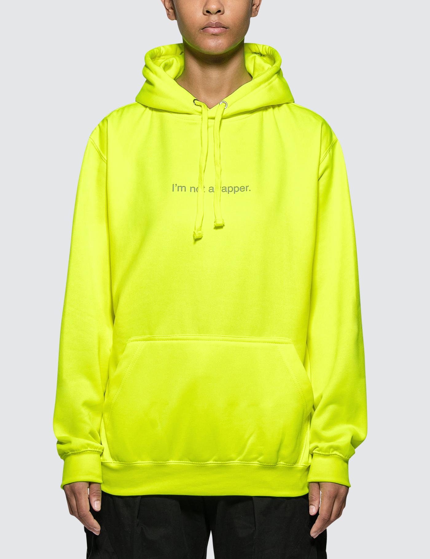 neon green designer hoodie