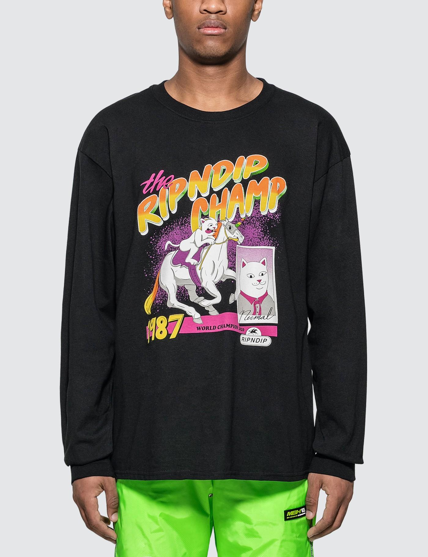 champs long sleeve t shirts
