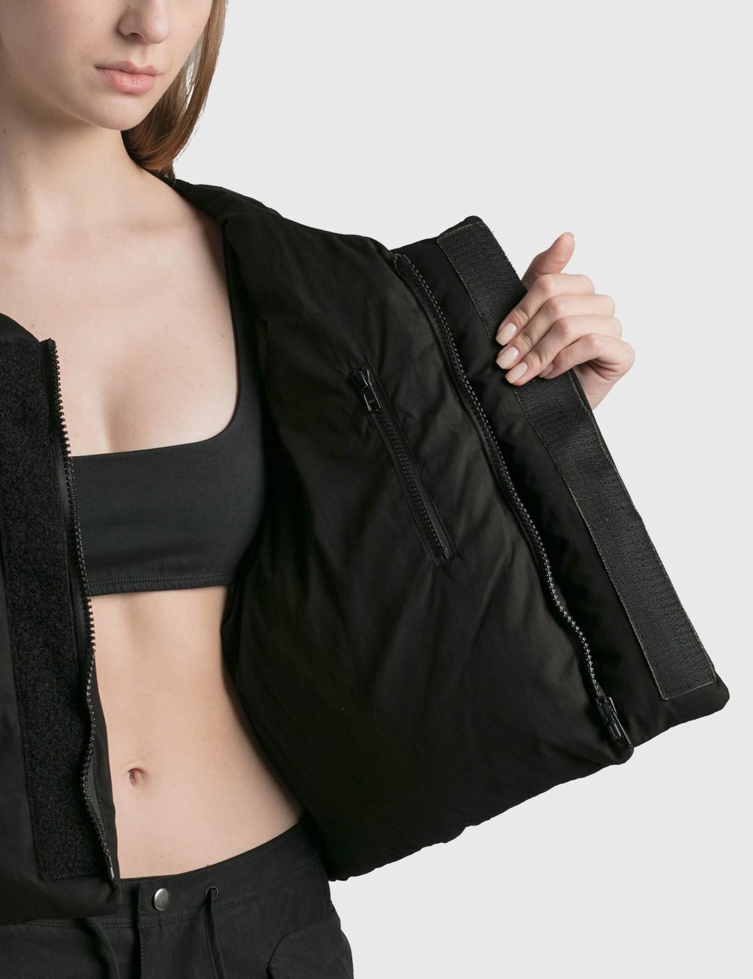 Entire studios Pillow Vest in Black | Lyst