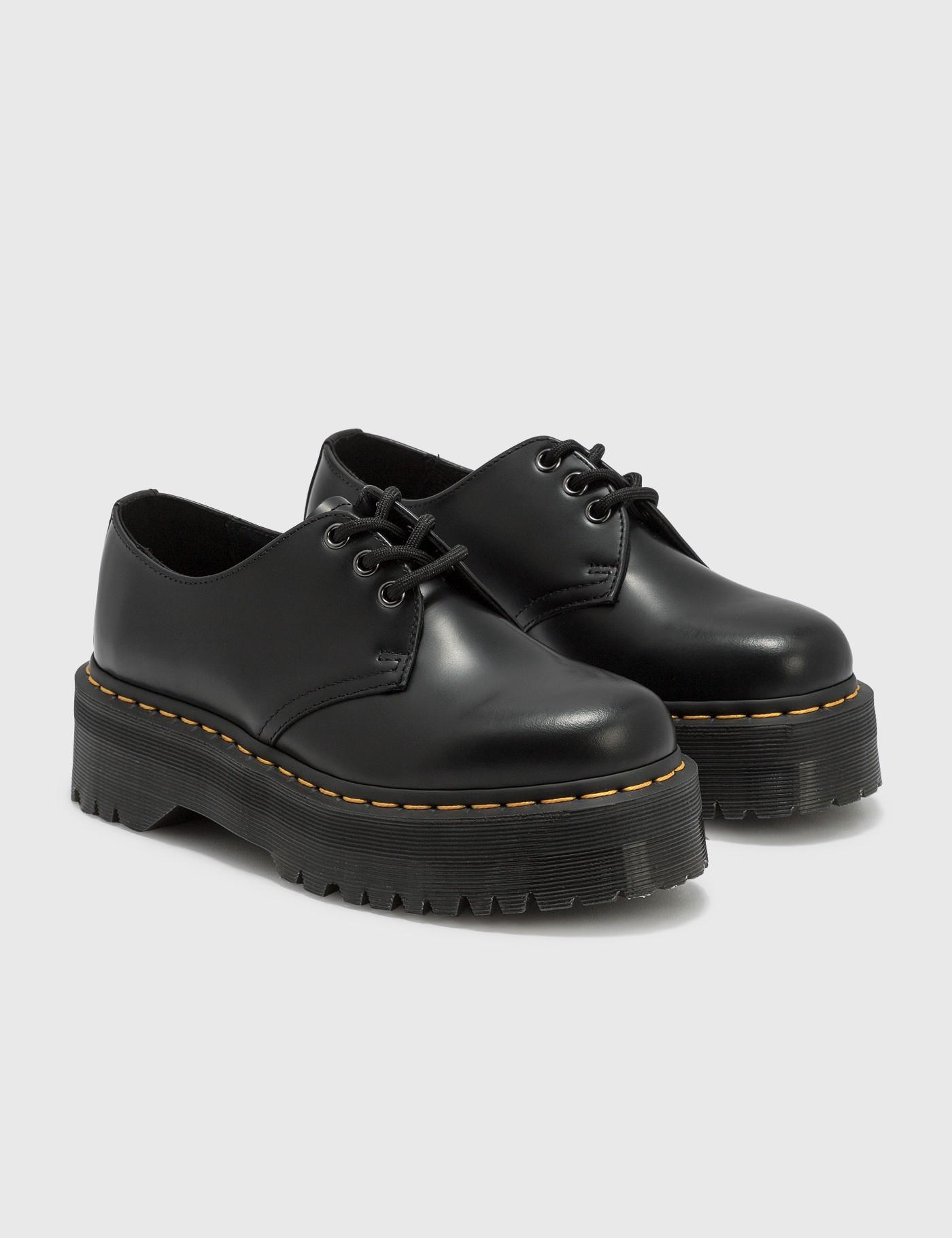 dr martens quad platform shoes