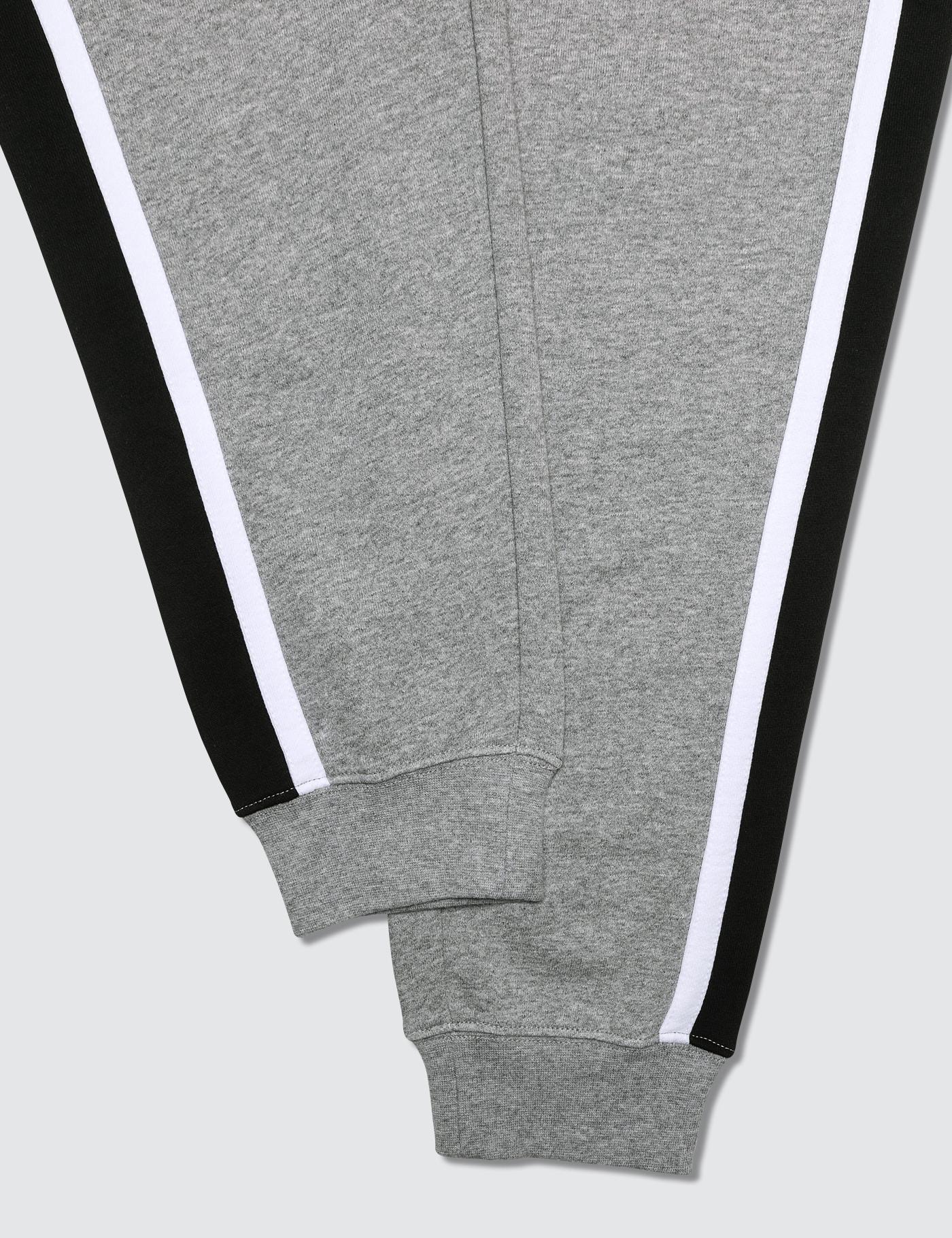 Download Champion Side Strip Sweatpants in Grey (Gray) for Men - Lyst