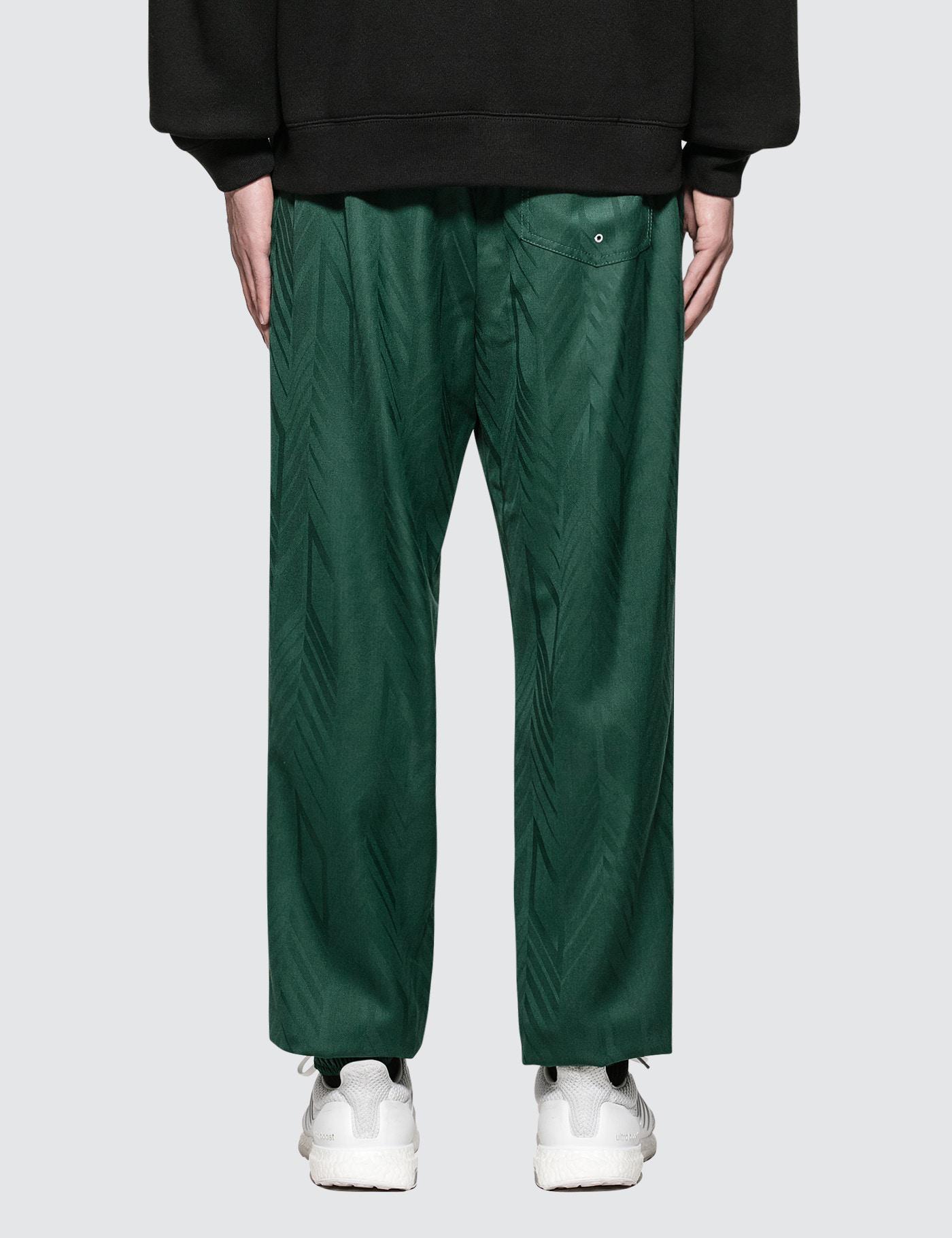 forest green track pants