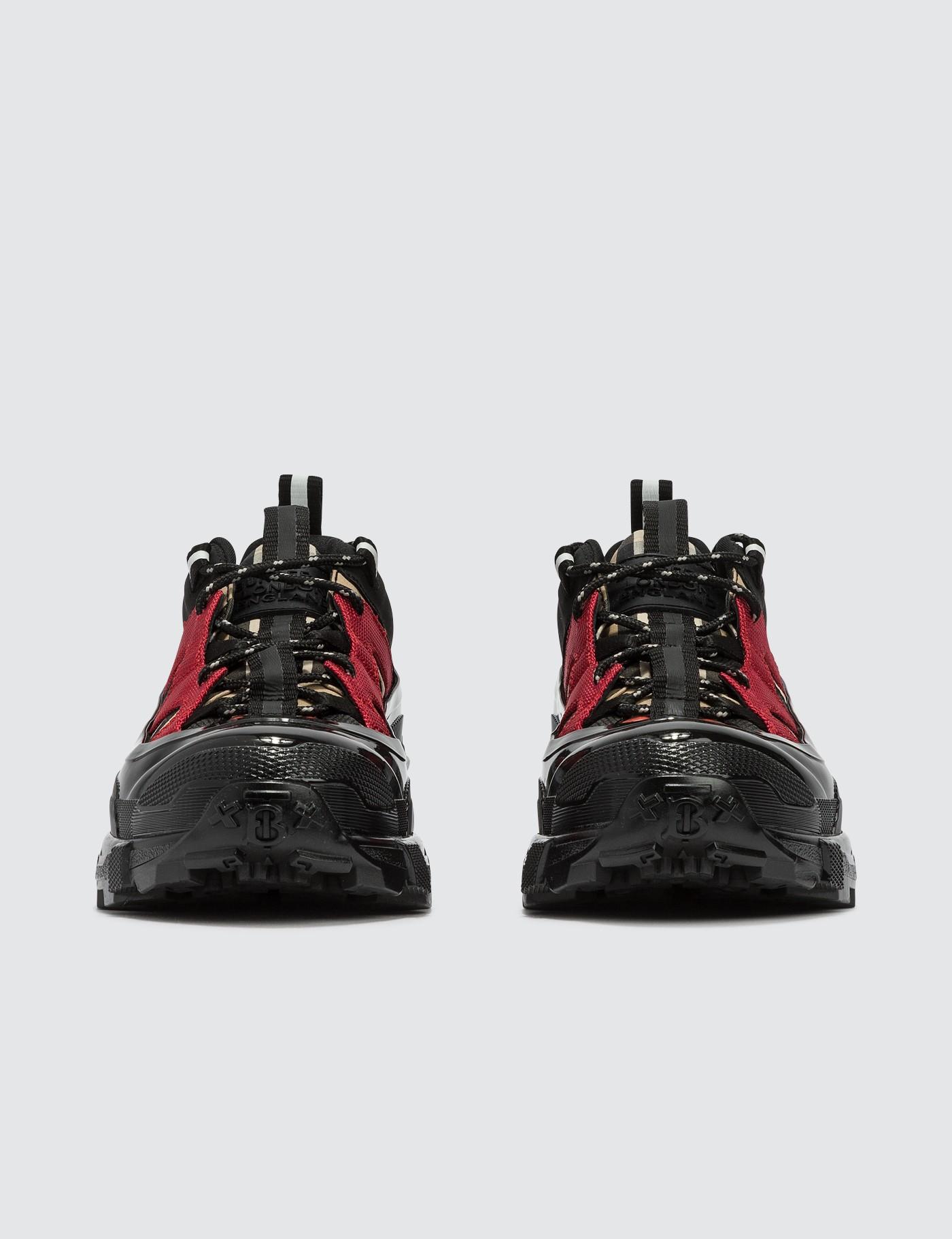 vintage check cotton arthur sneakers