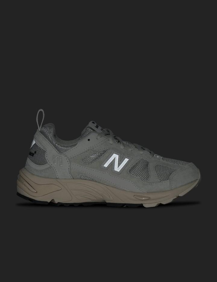 New Balance Leather 878 in Grey (Gray 