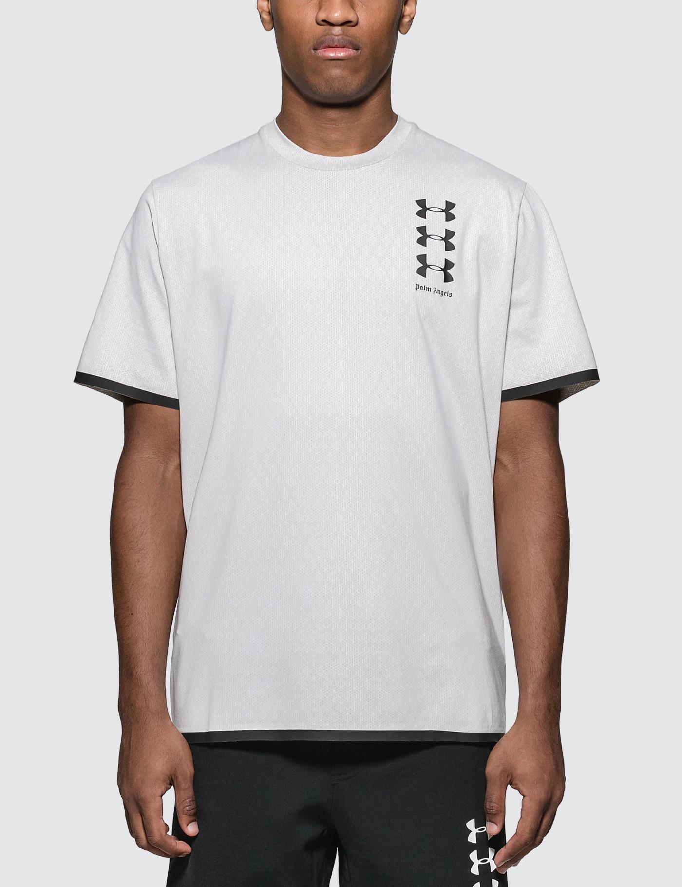 Palm Angels Synthetic Under Armour X Basic T-shirt in Black for Men - Lyst