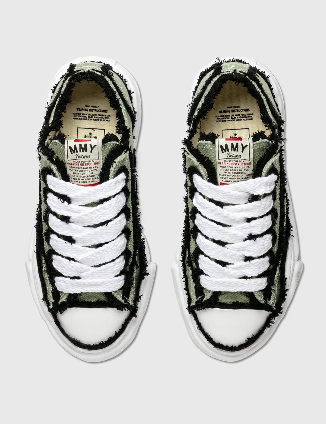 Maison Mihara Yasuhiro Peterson Low Top Sneakers in Green | Lyst