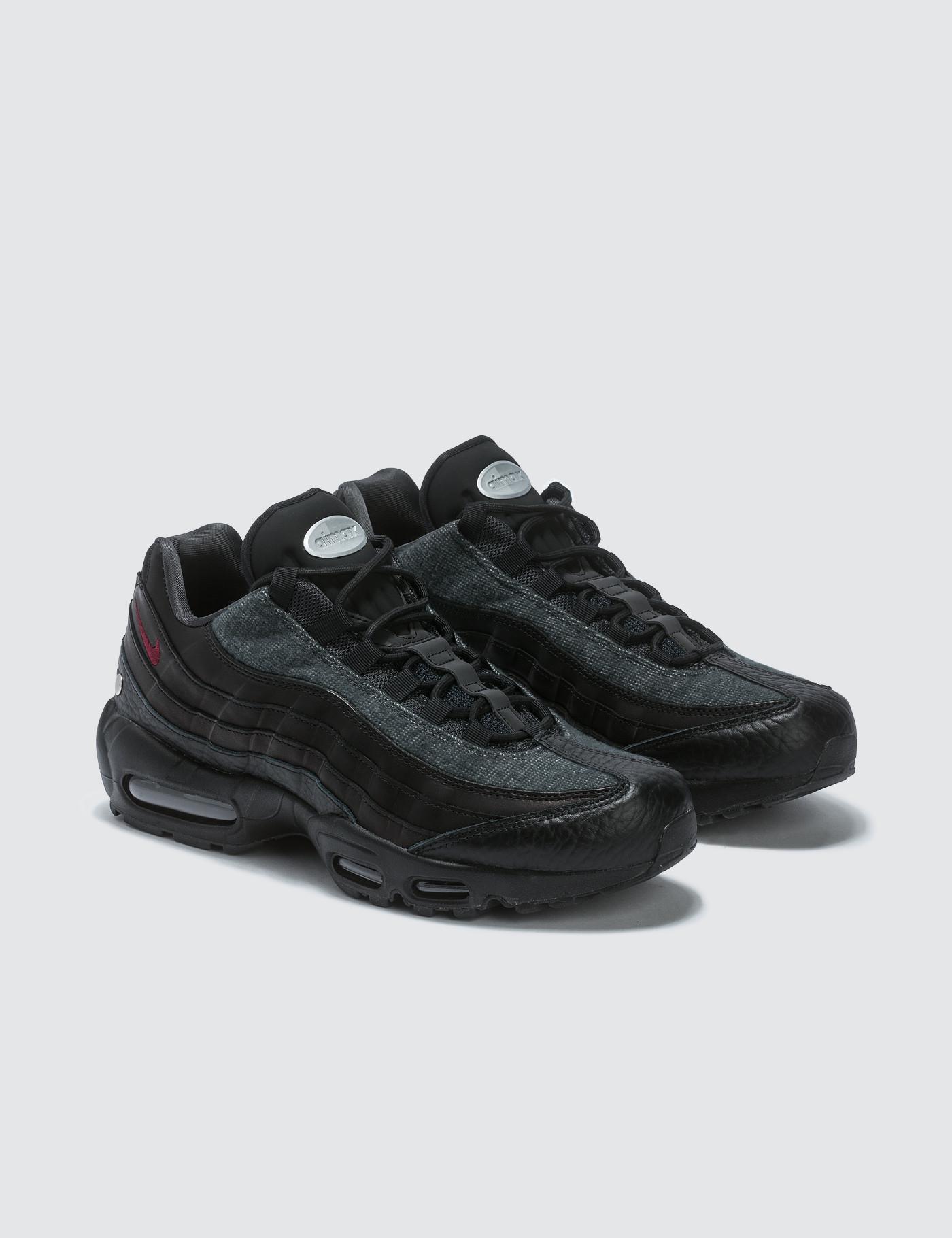 Nike Leather Air Max 95 Nrg in Black for Men - Lyst