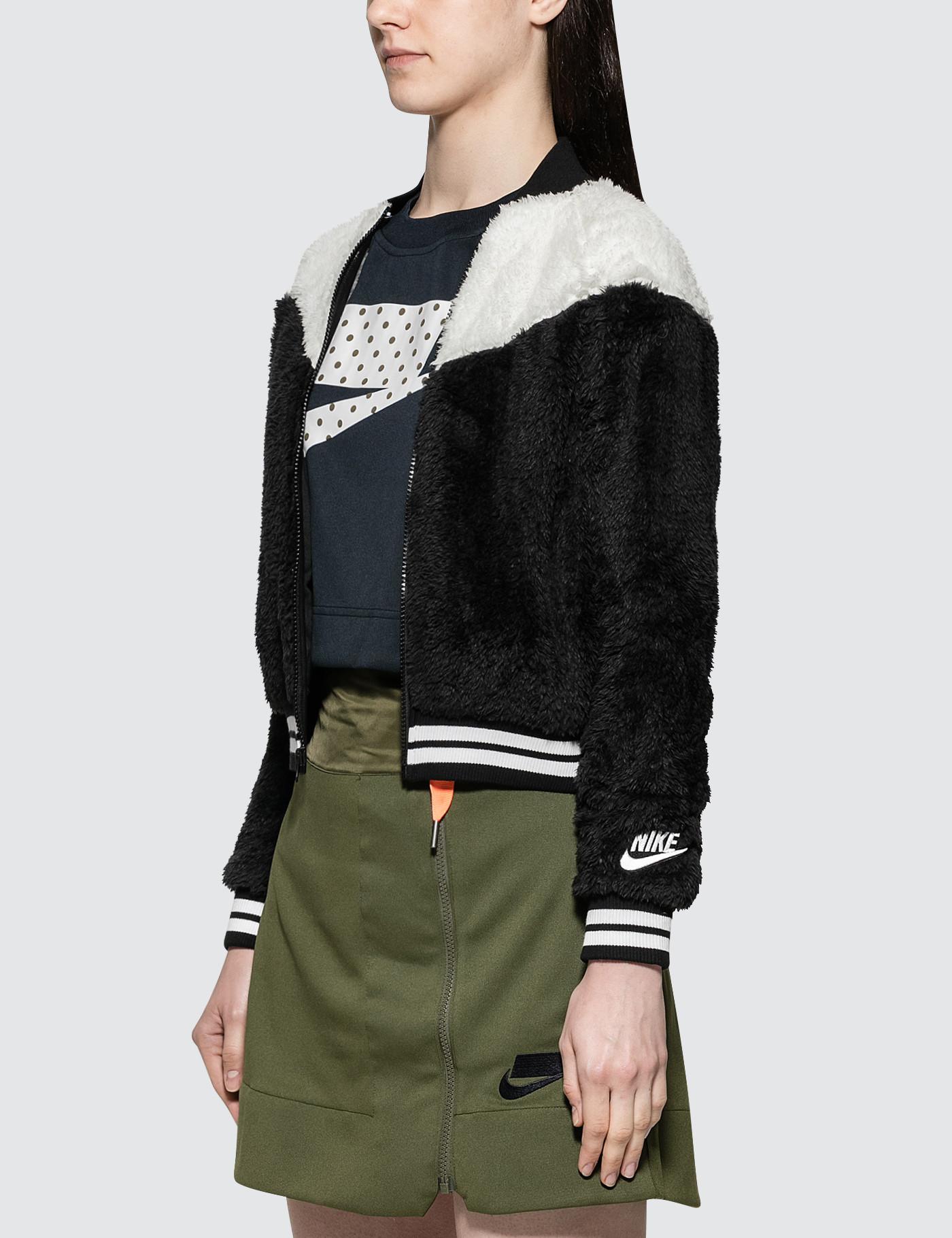 nike wolf bomber jacket