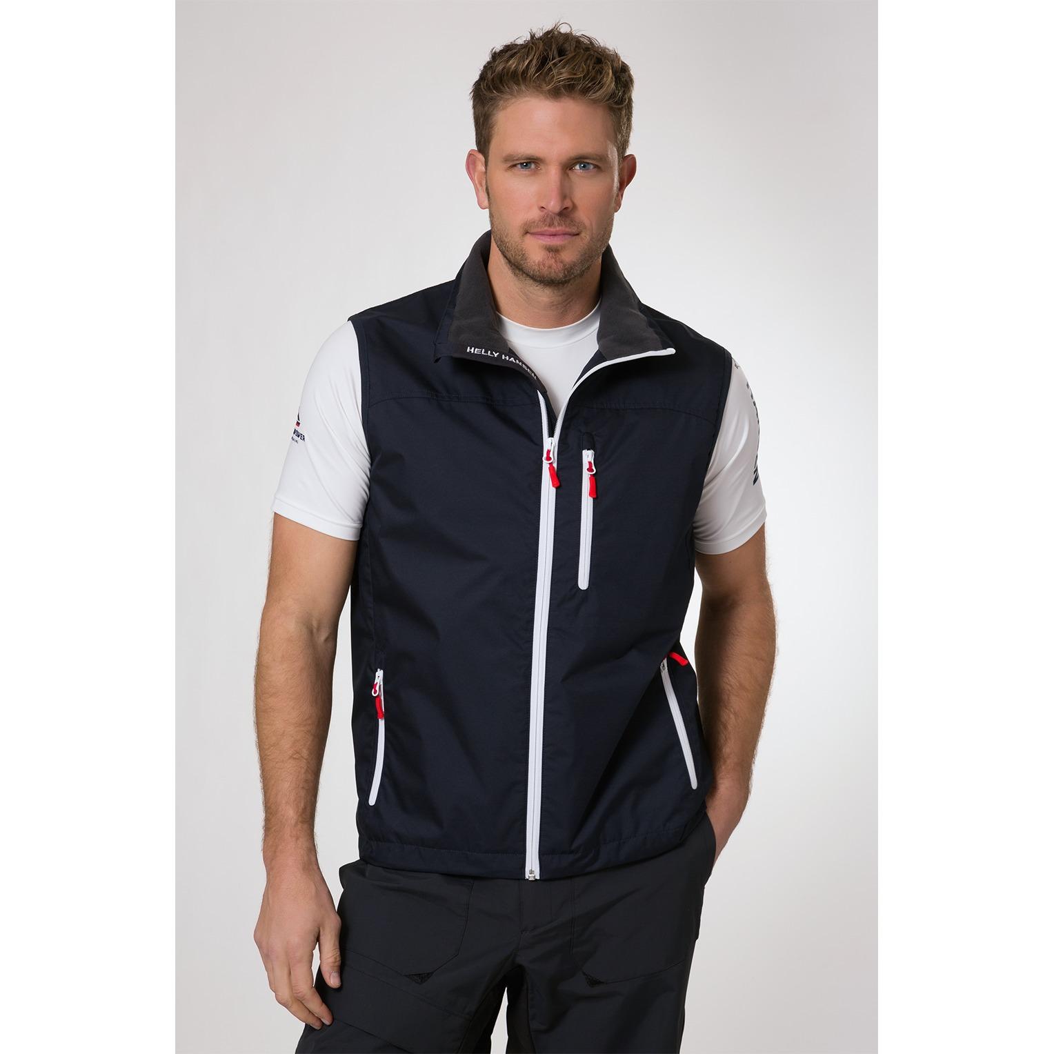 Helly Hansen Crew Vest Sailing Jacket Navy in Navy Blue (Blue) for Men