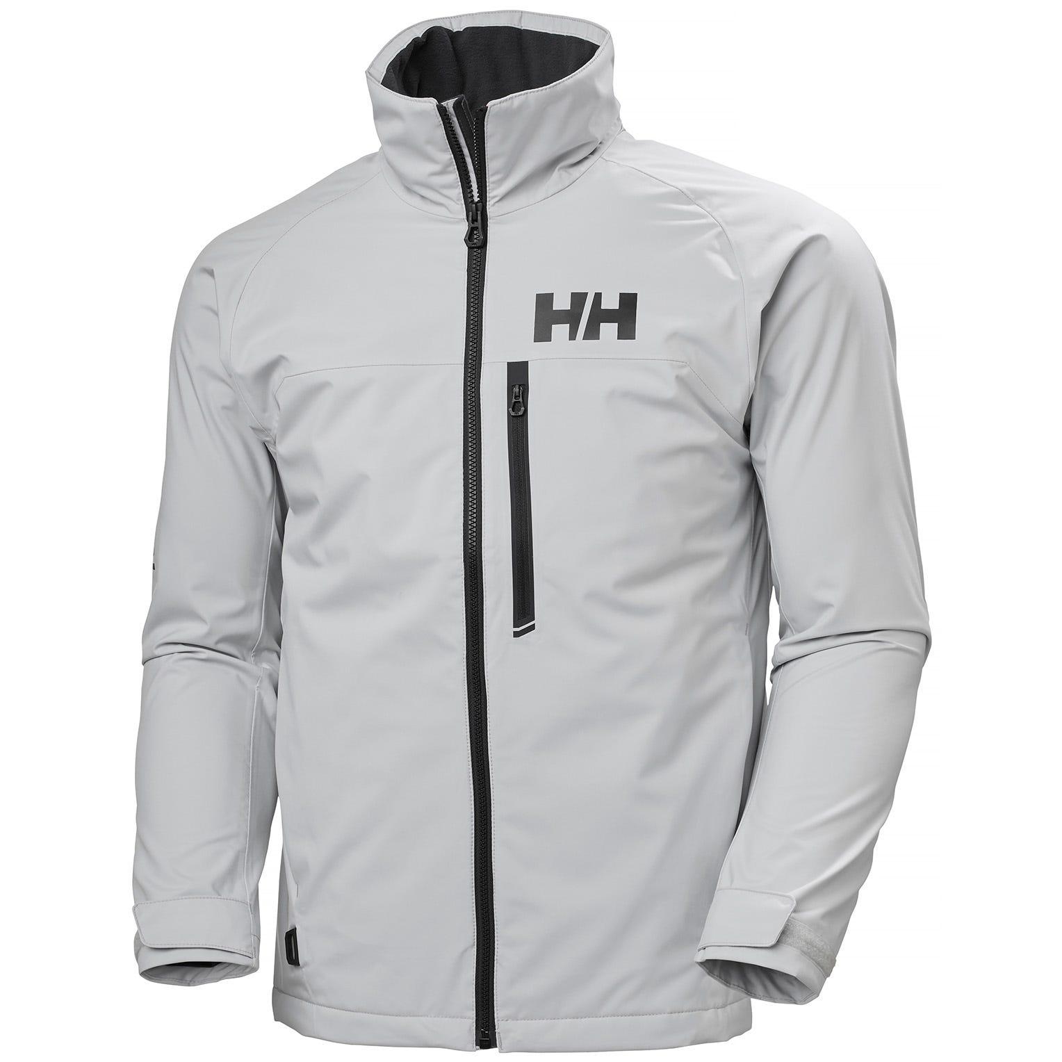 Helly Hansen Fleece Hp Racing Midlayer Sailing Jacket Grey in Gray for Men - Lyst