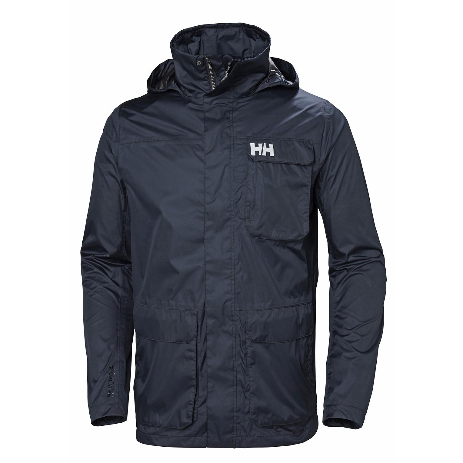 Helly Hansen Urban Utility Rain Jacket Navy in Blue for Men Lyst