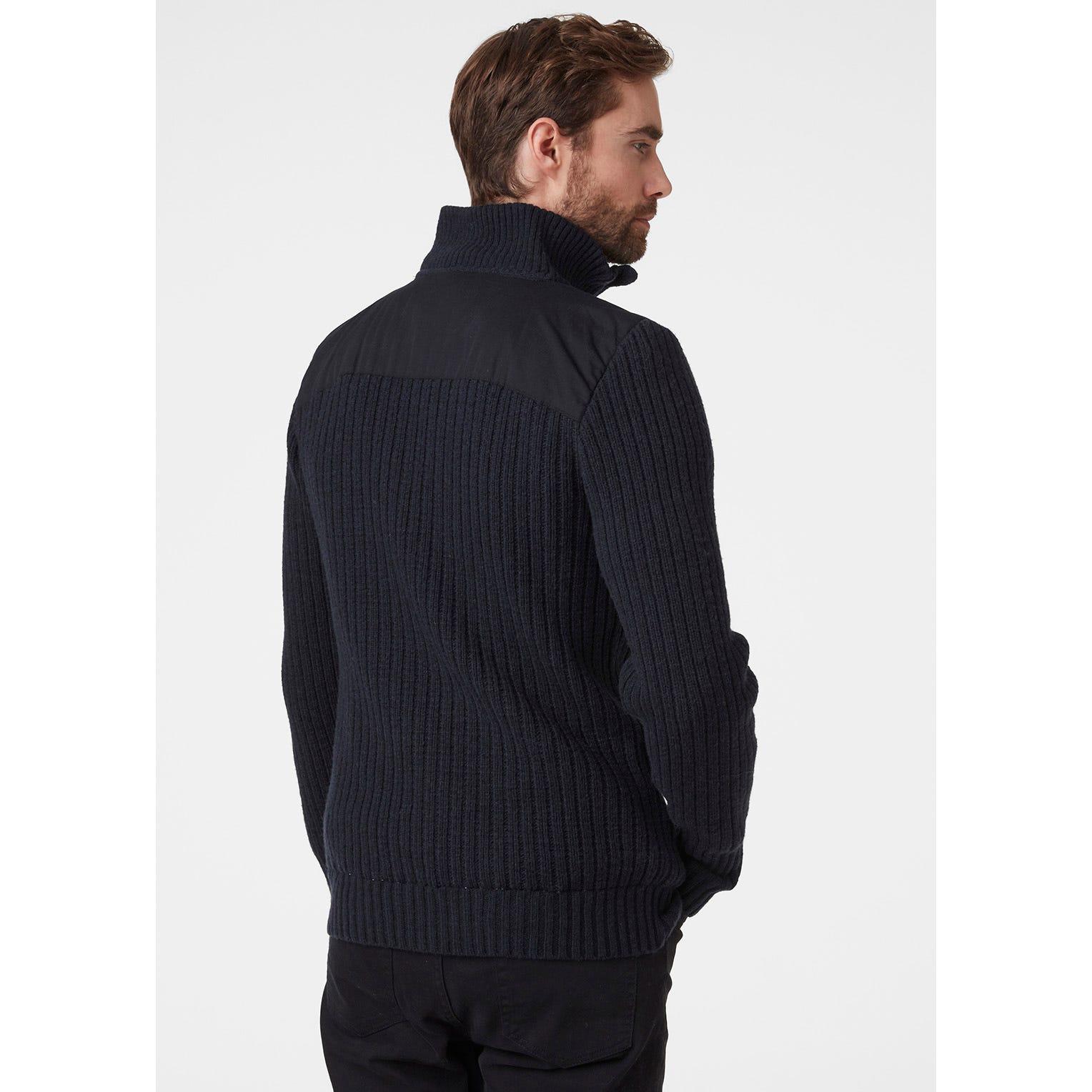 Helly Hansen Arctic Ocean Windproof Sweater in Navy Blue (Blue) for Men