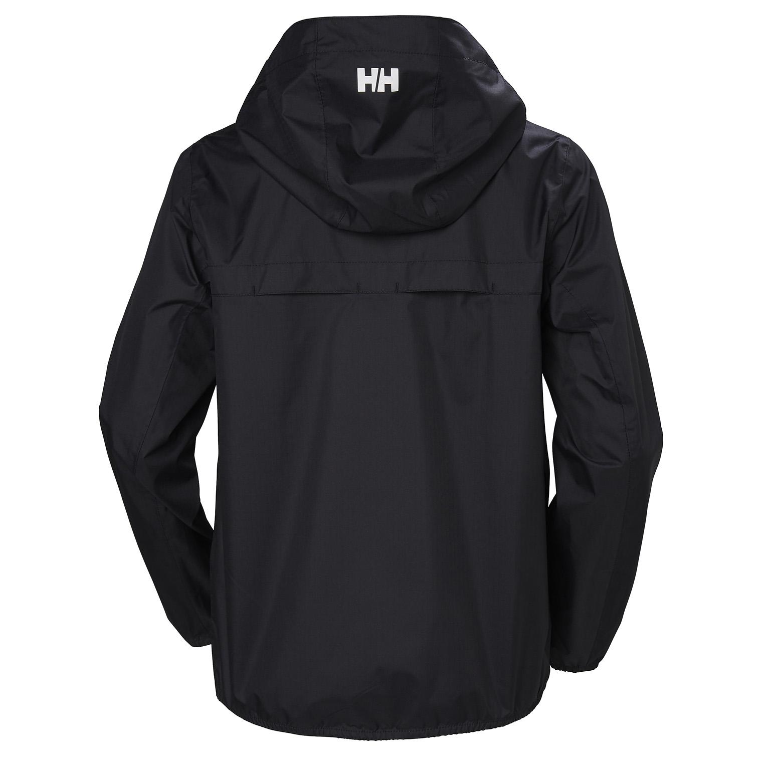 Helly Hansen Belfast Packable Rain Jacket Black Lyst