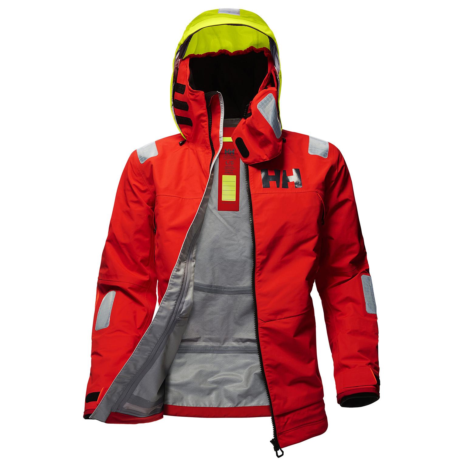 Helly Hansen Fleece Aegir Ocean Sailing Jacket Red for Men Save 63