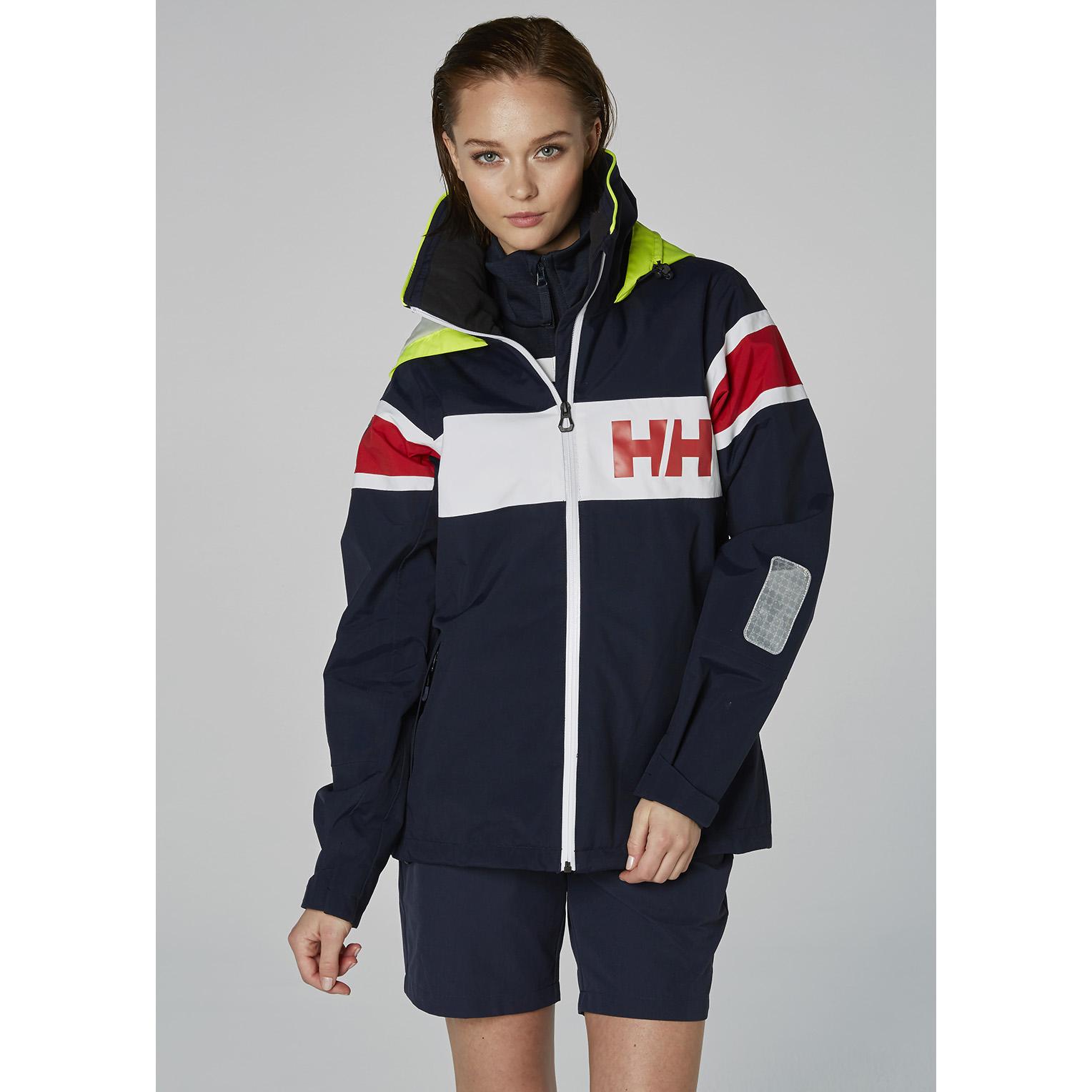 Helly Hansen Fleece Women's Salt Flag Tech Sailing Jacket Navy in Navy Blue  (Blue) - Lyst