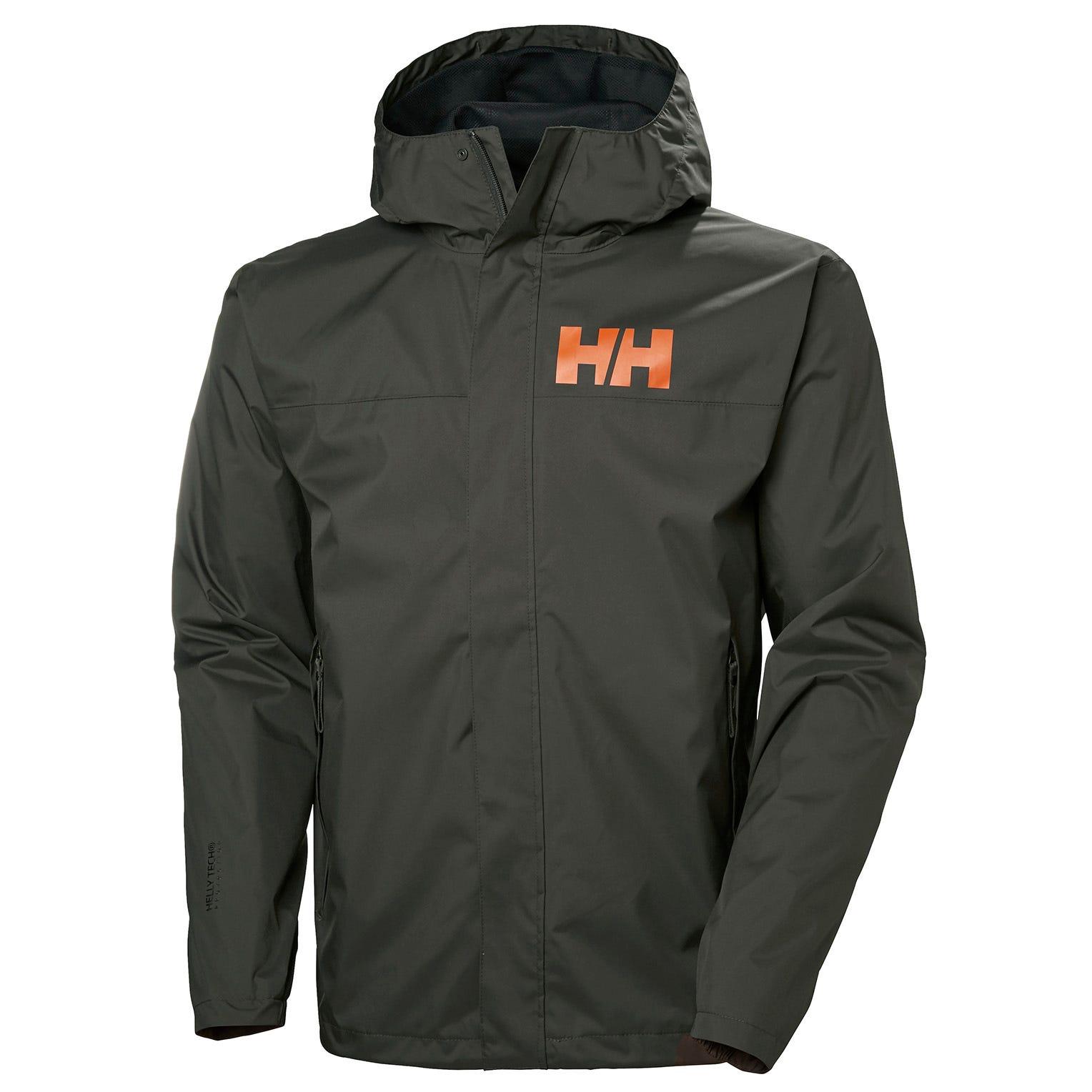 Helly Hansen Active 2 Rain Jacket Green for Men - Lyst