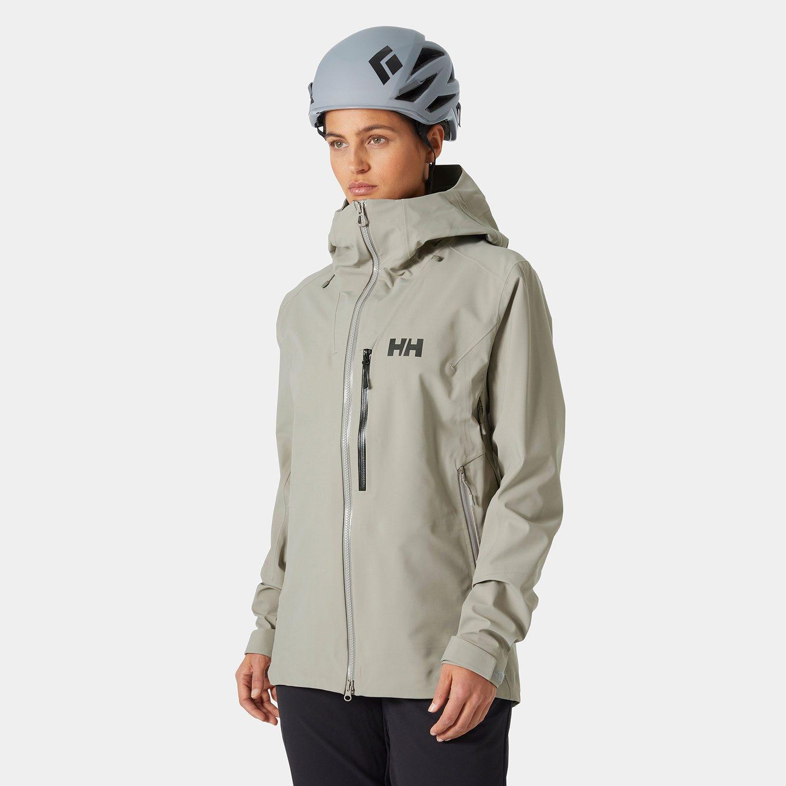 Helly Hansen Verglas Backcountry Ski Shell Jacket Grey in Gray | Lyst