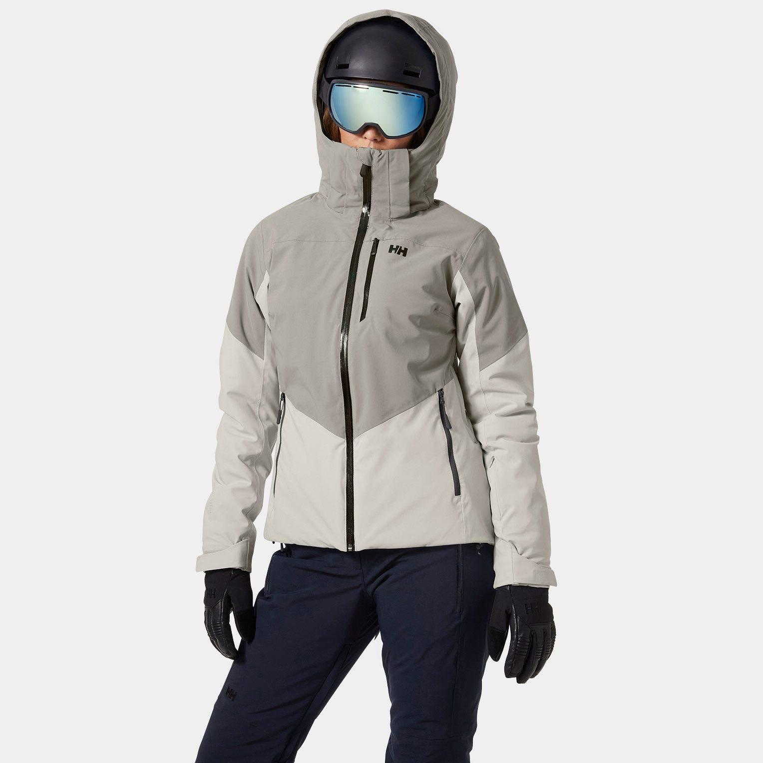 Helly Hansen Alphelia Ski Jacket Black in Grey | Lyst UK