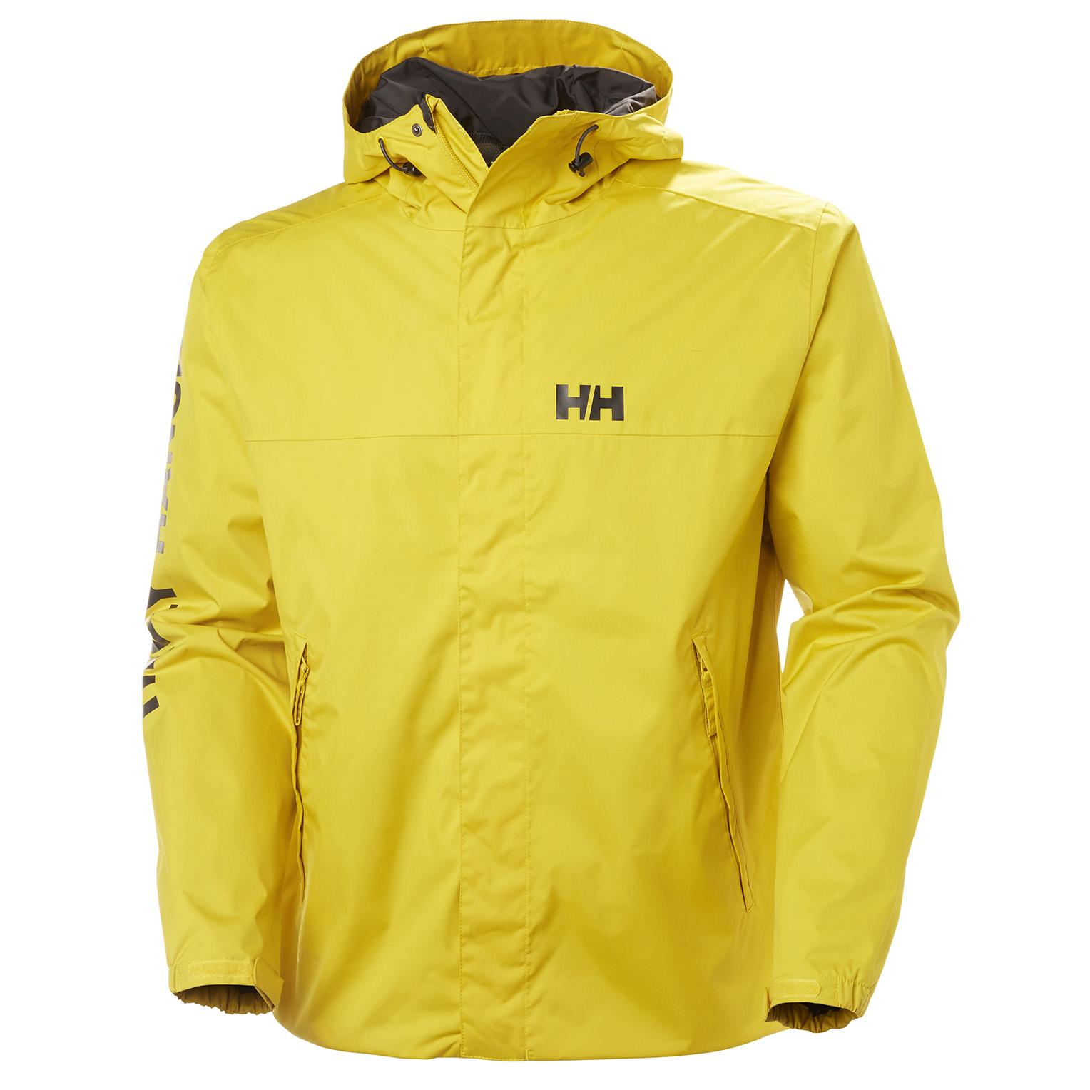 Helly Hansen Ervik Rain Jacket Yellow for Men Lyst