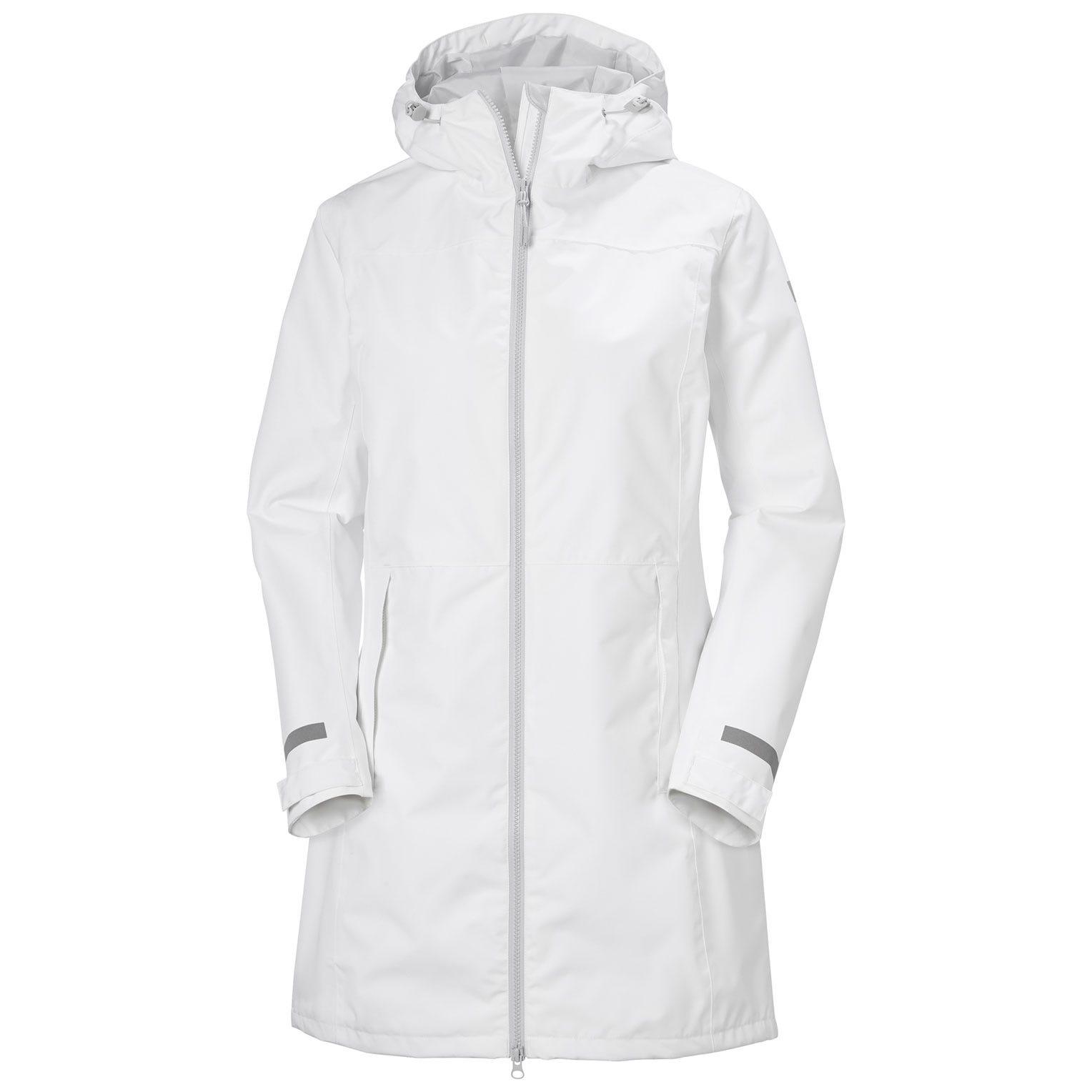 Helly Hansen Lisburn Waterproof Urban Raincoat in White | Lyst