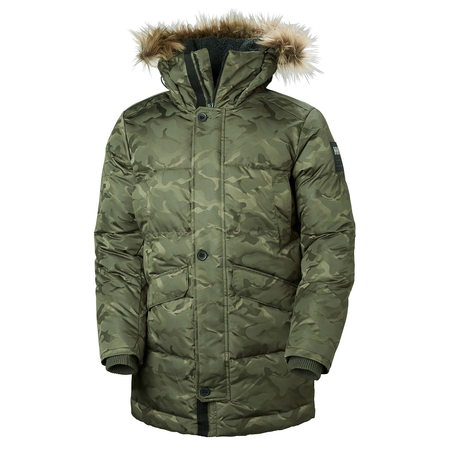 Helly Hansen Barents Parka Green for Men - Lyst