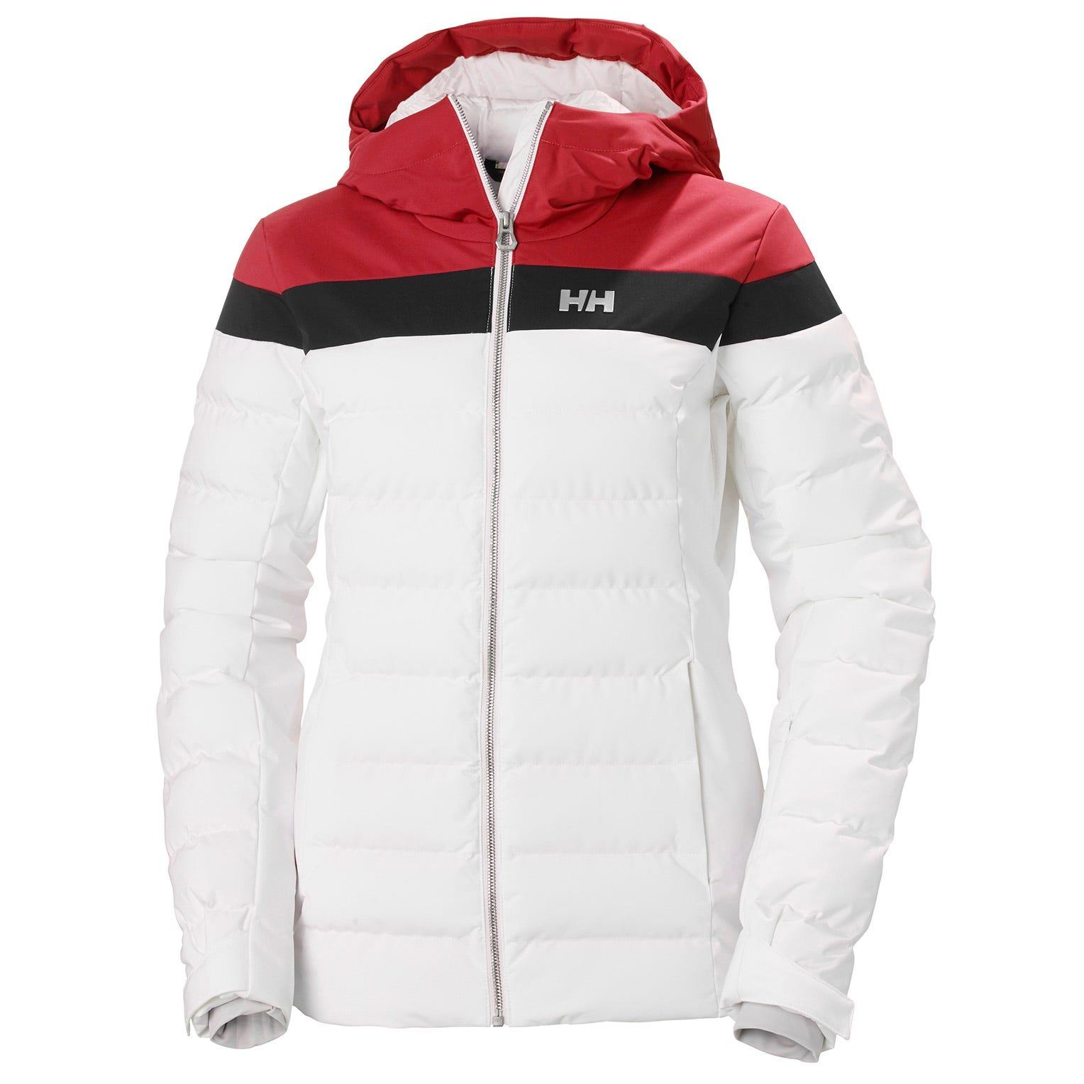 helly hansen white ski jacket