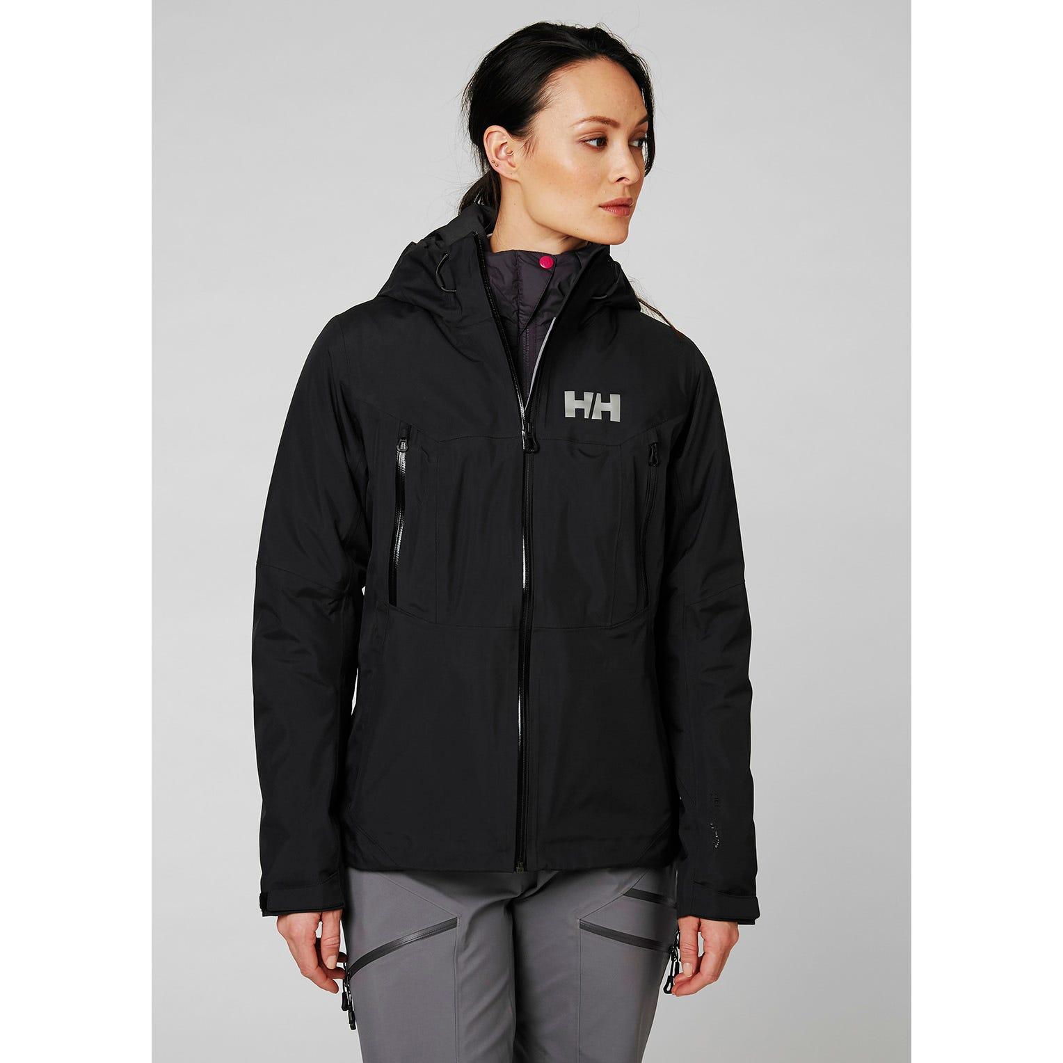Helly Hansen Verglas 3l Shell Hiking Jacket Black Lyst