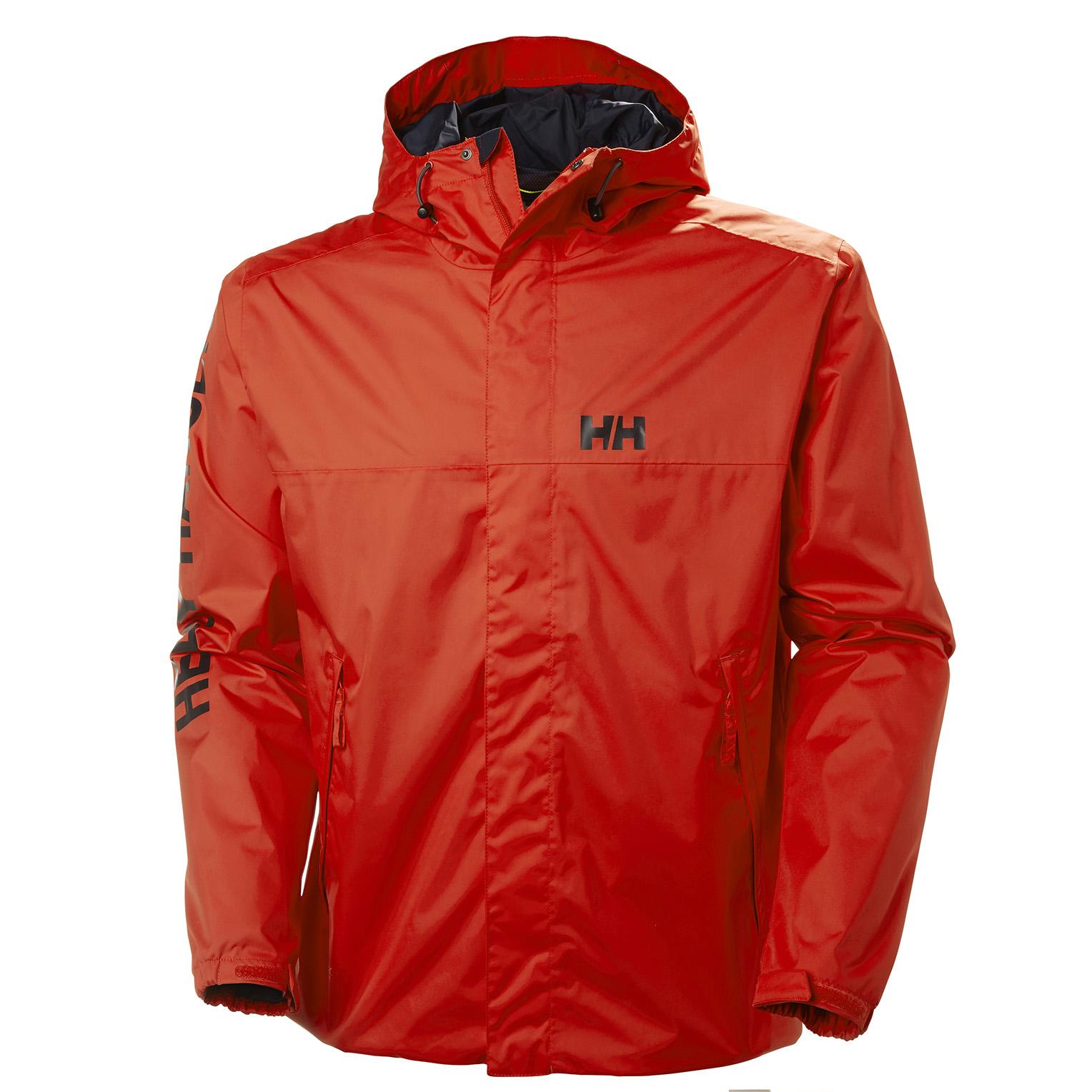 Helly Hansen Ervik Rain Jacket Red for Men Lyst
