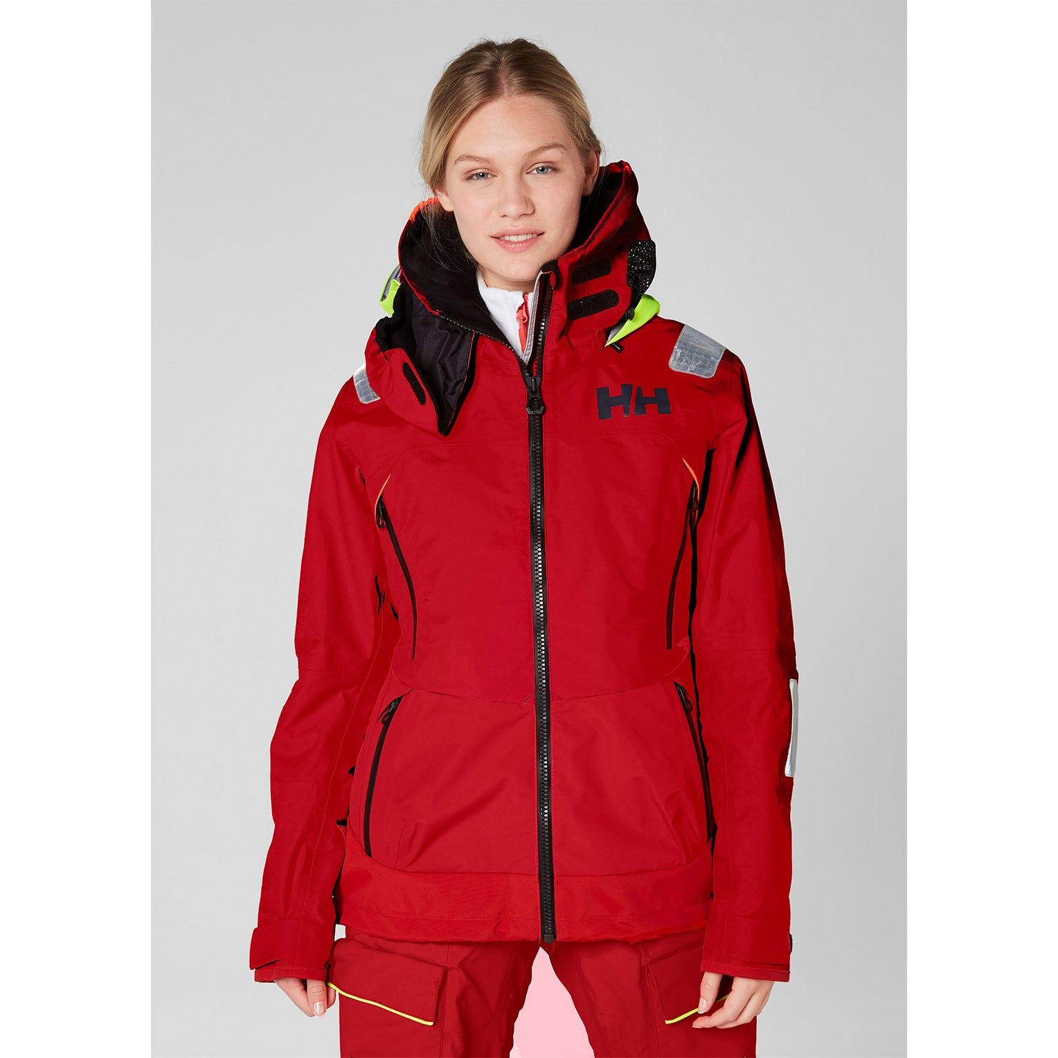 Helly Hansen Synthetic Aegir Race Sailing Jacket in Red | Lyst